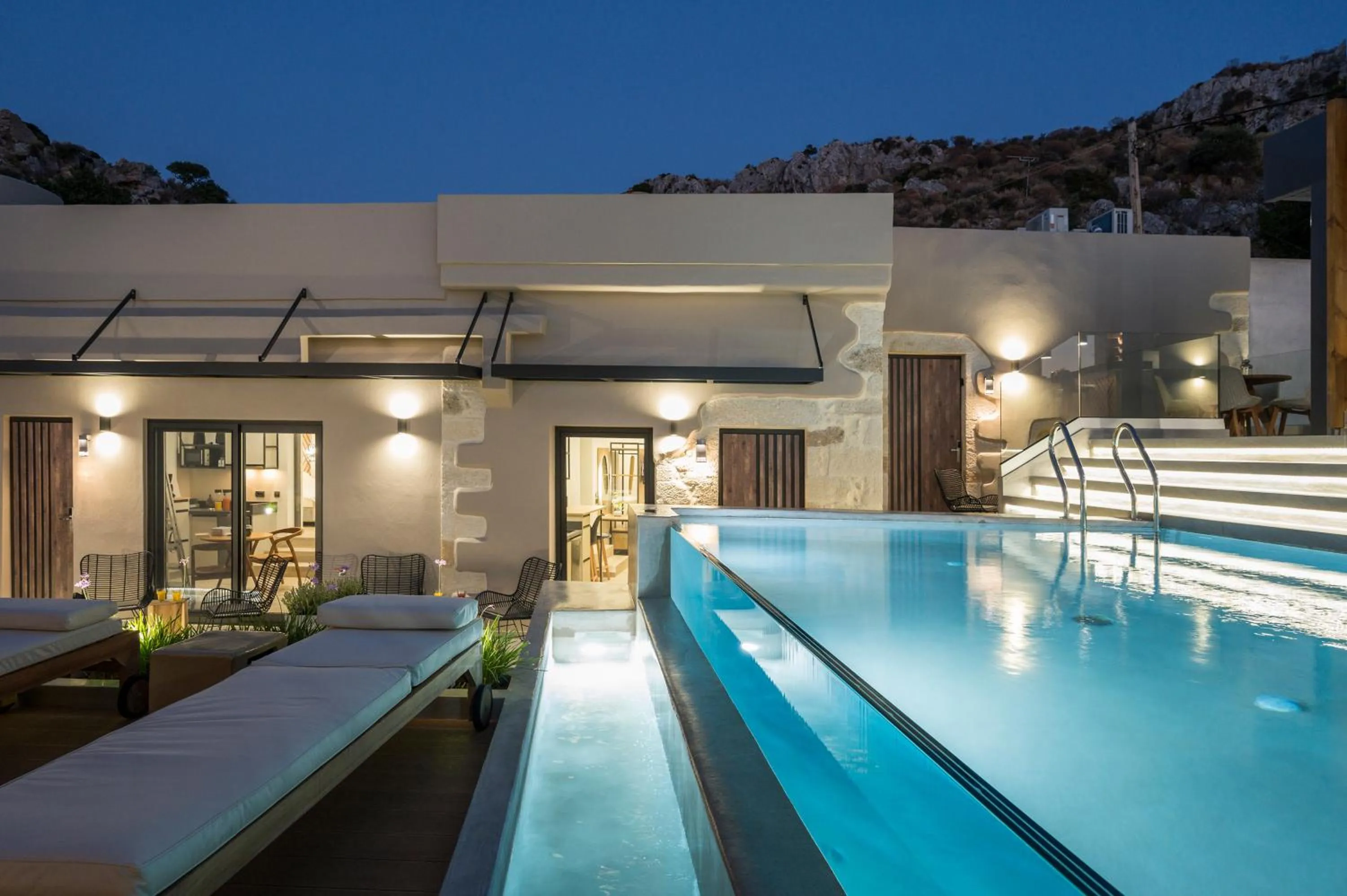 Swimming pool in Casa D'Irene Deluxe Hotel