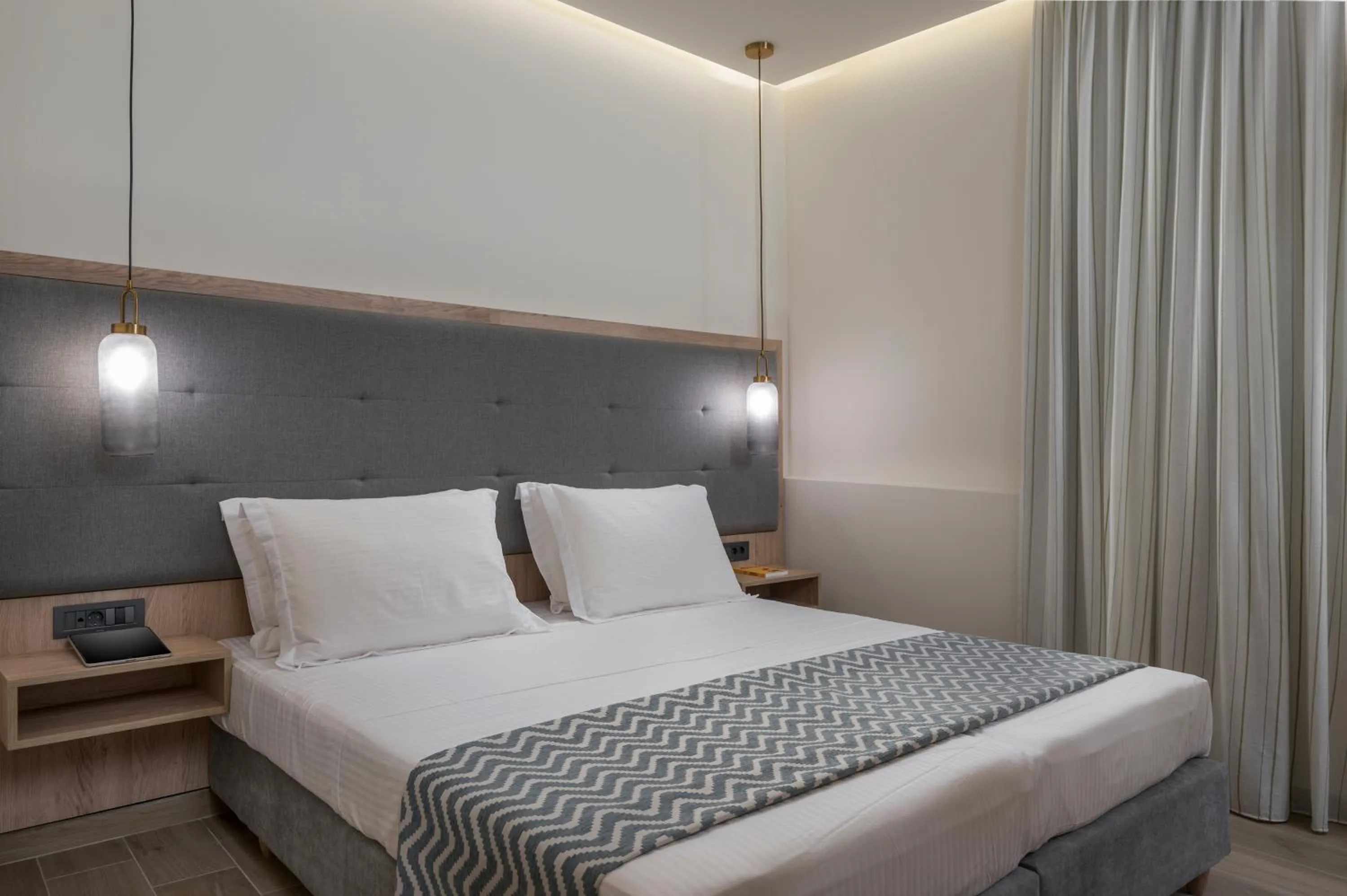 Bed in Casa D'Irene Deluxe Hotel