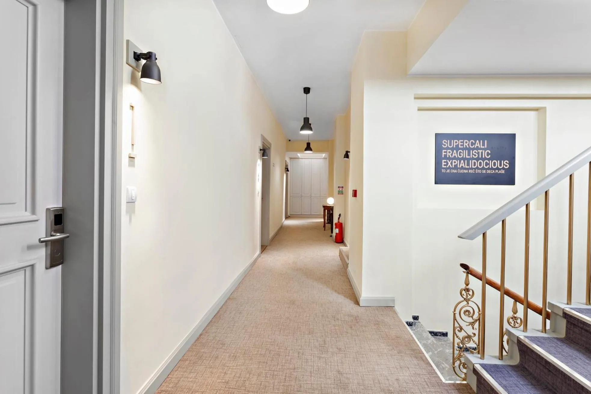 Decorative detail in SuperB Luxury Suites