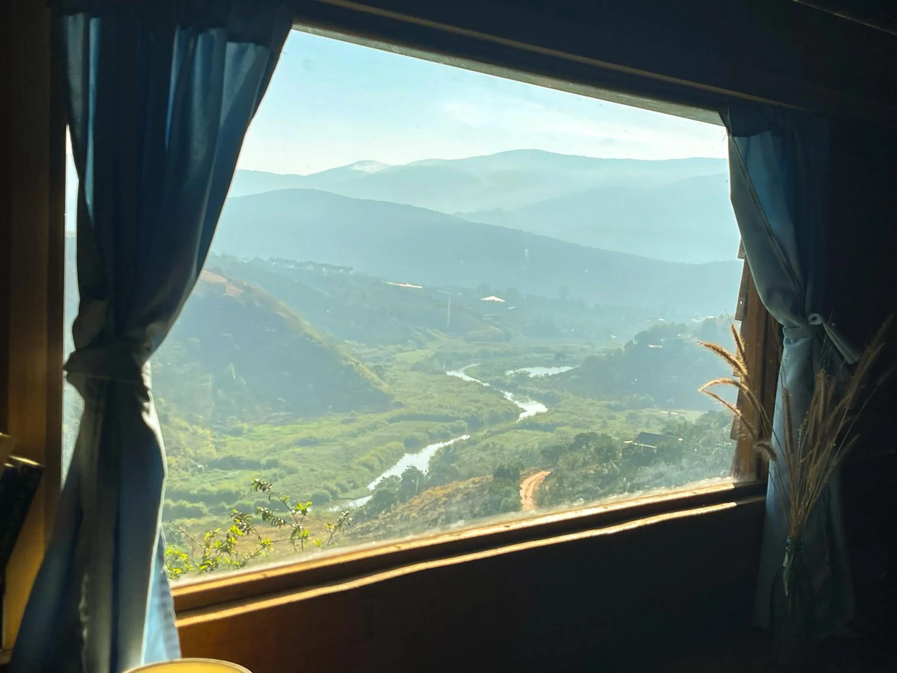 Natural landscape in Midori Heritage Coffee Farm