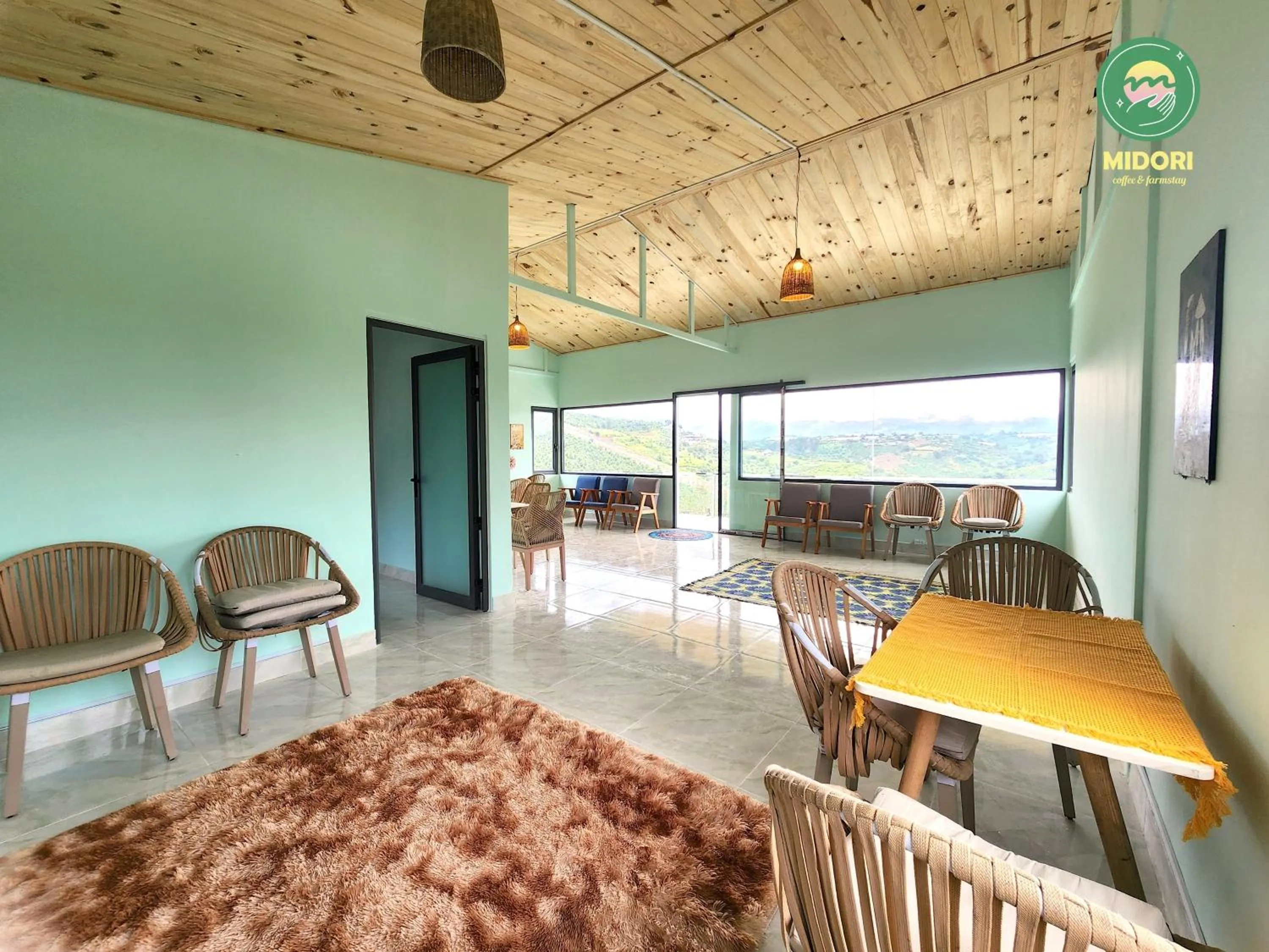 Living room in Midori Heritage Coffee Farm