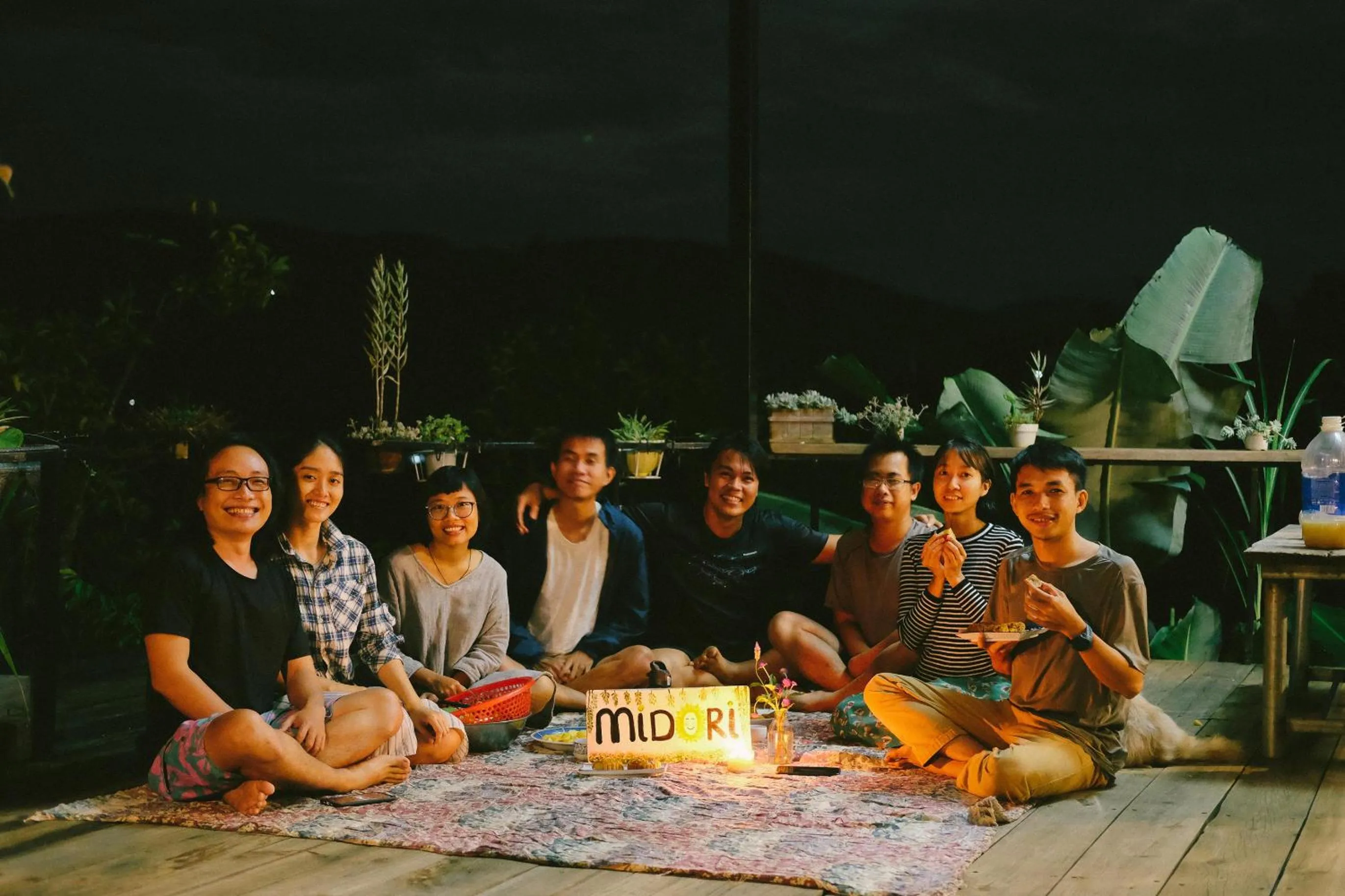 Night in Midori Heritage Coffee Farm