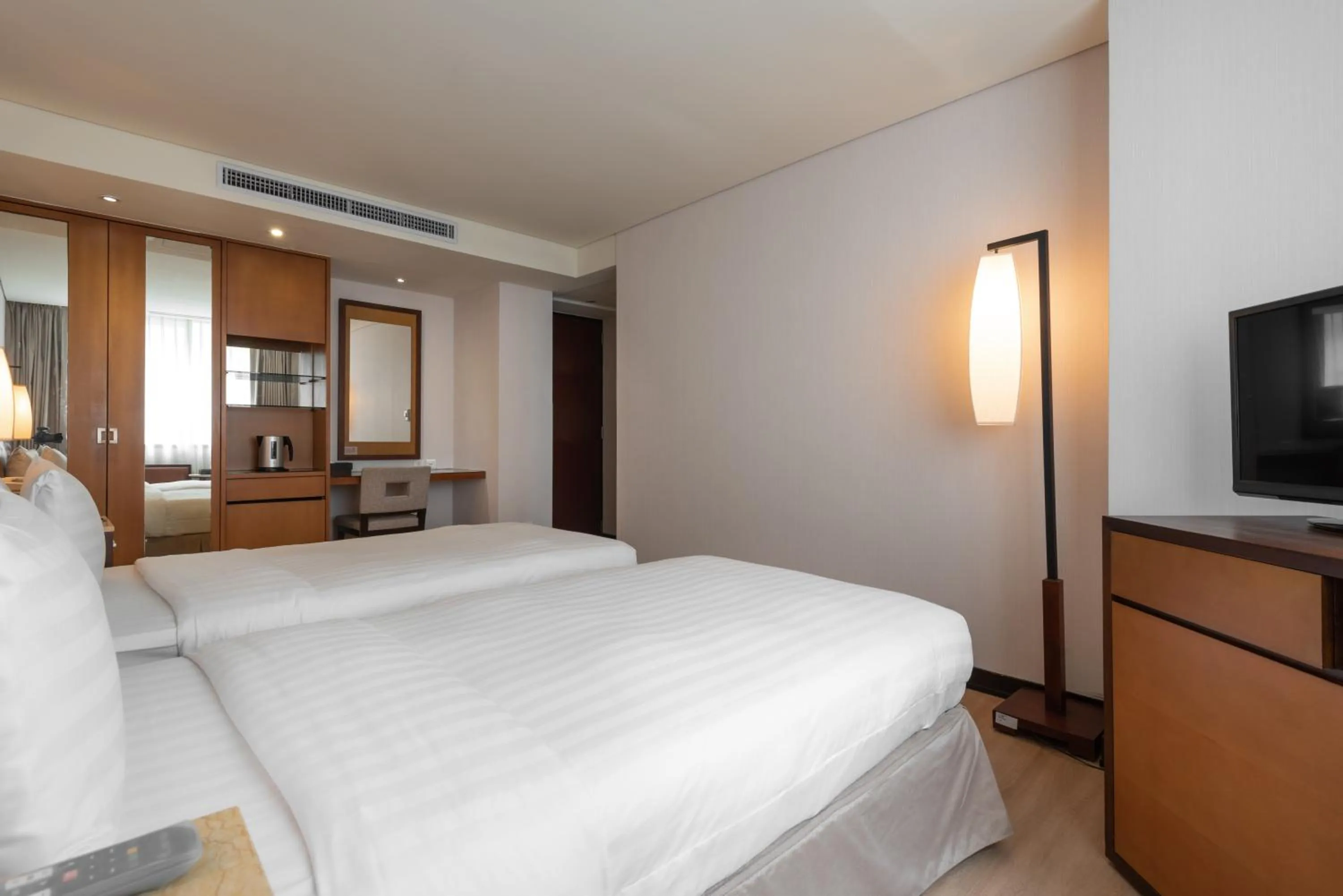 Bed in Beitou Sweet Me Hot Spring Resort