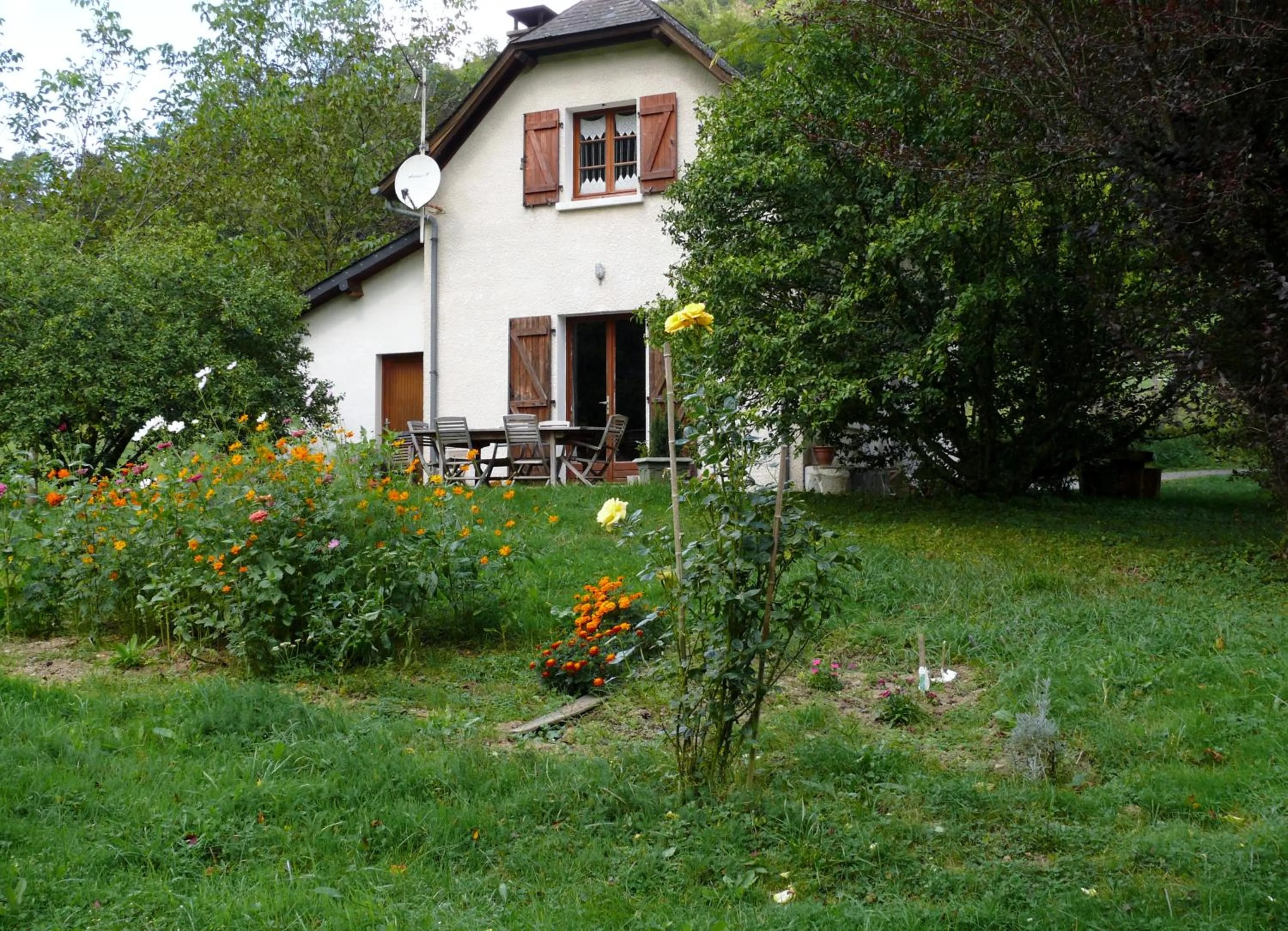 Garden in chambre chez sylvie