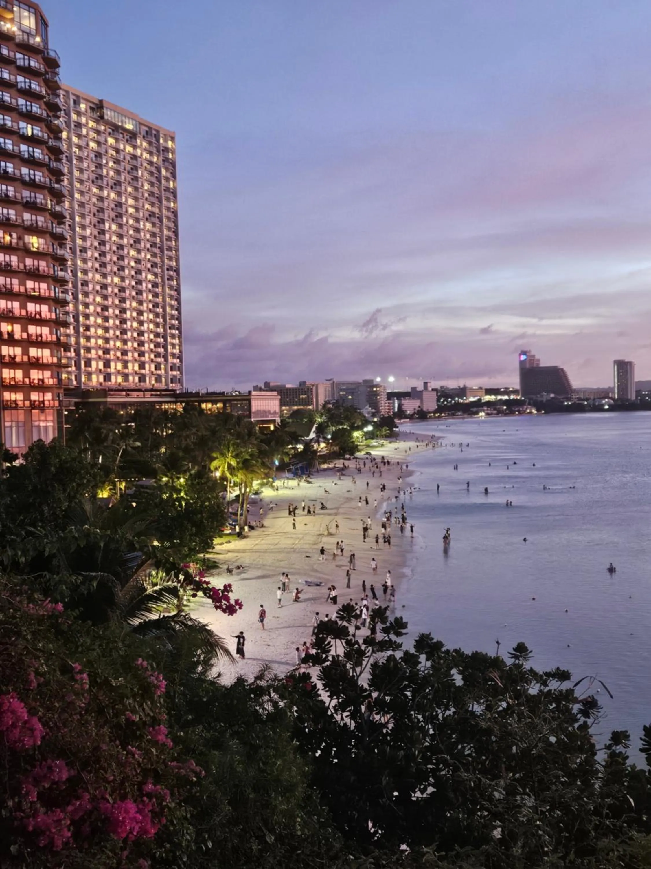 Natural landscape in Guam Reef Hotel