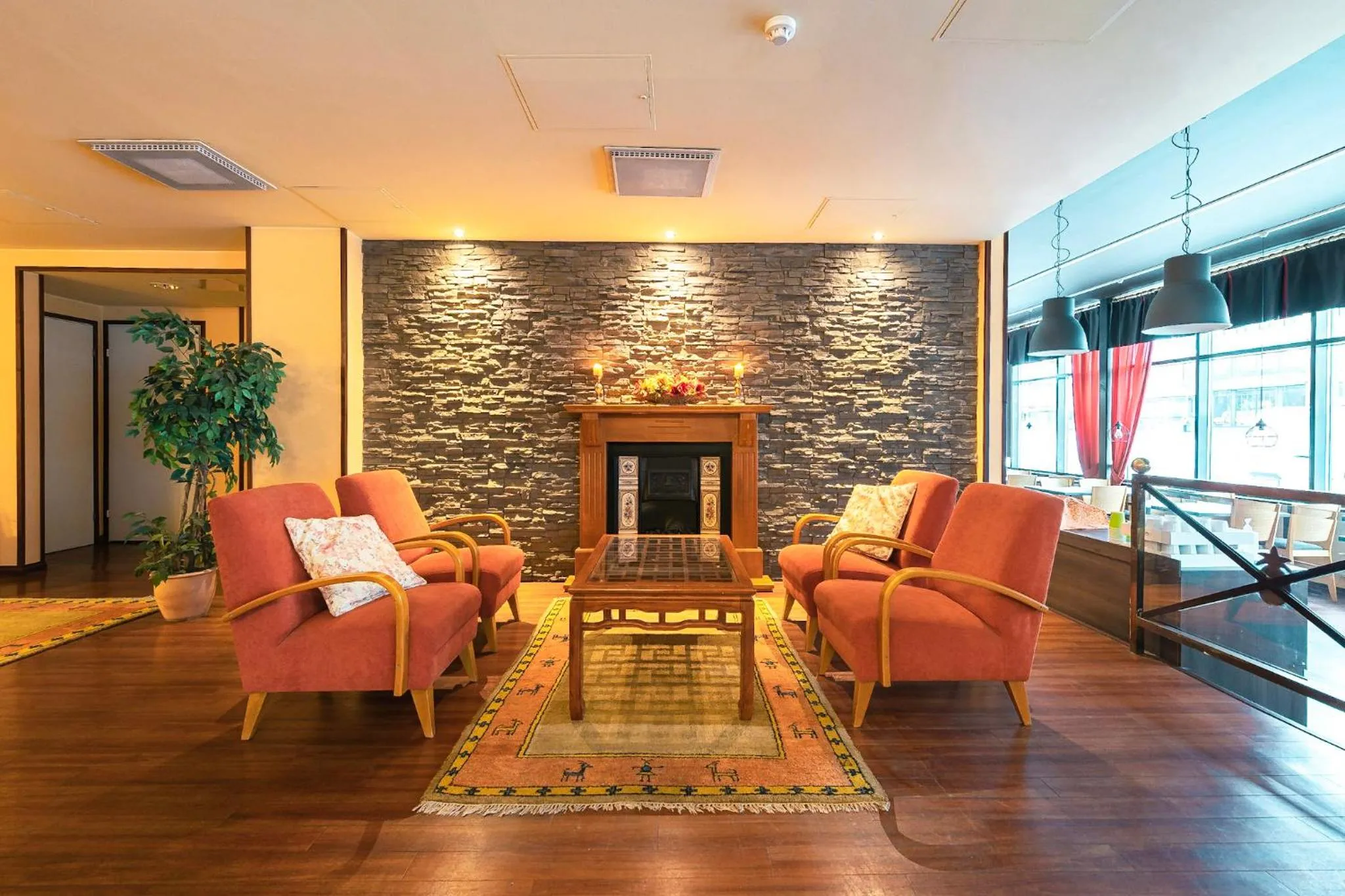 Lobby or reception in Hotel Milton