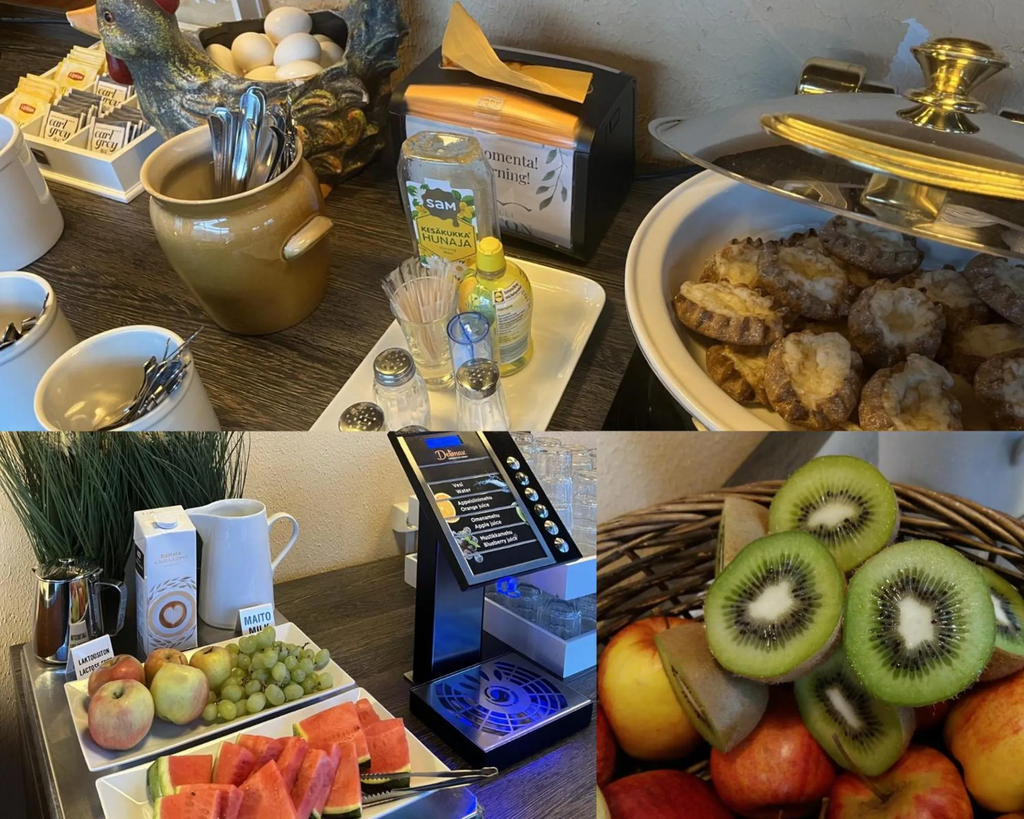 Breakfast in Hotel Milton