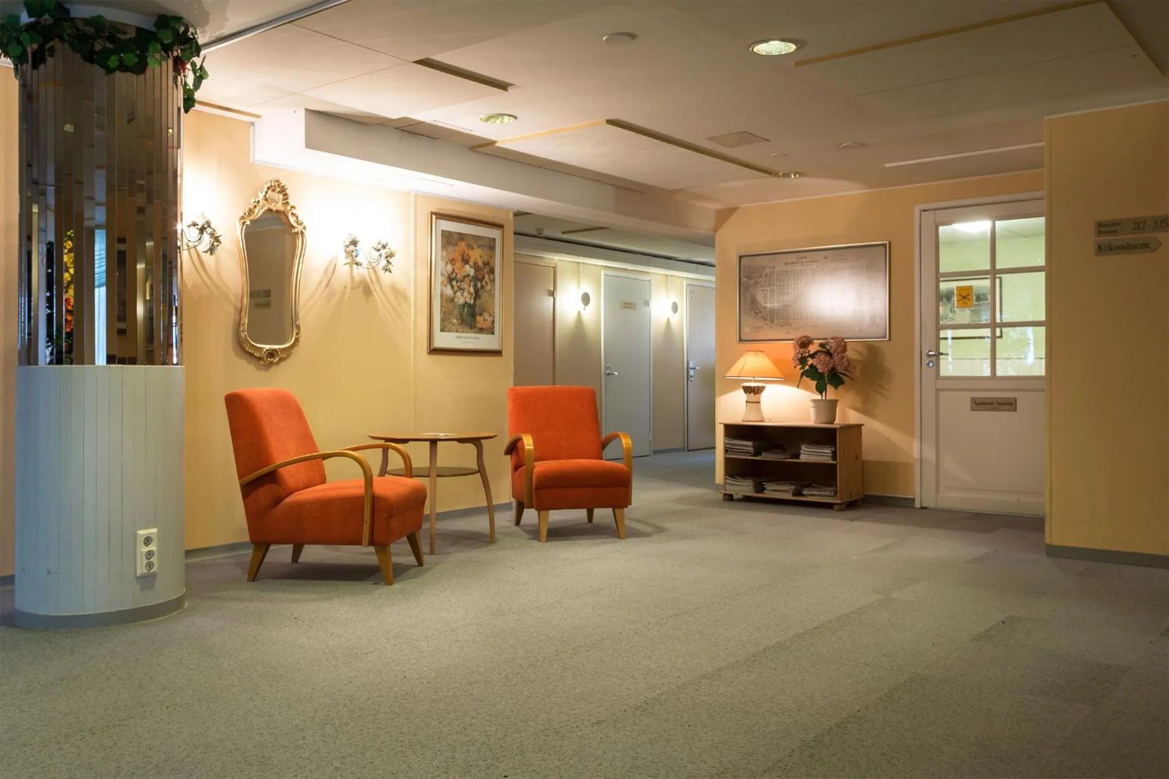 Decorative detail in Hotel Milton