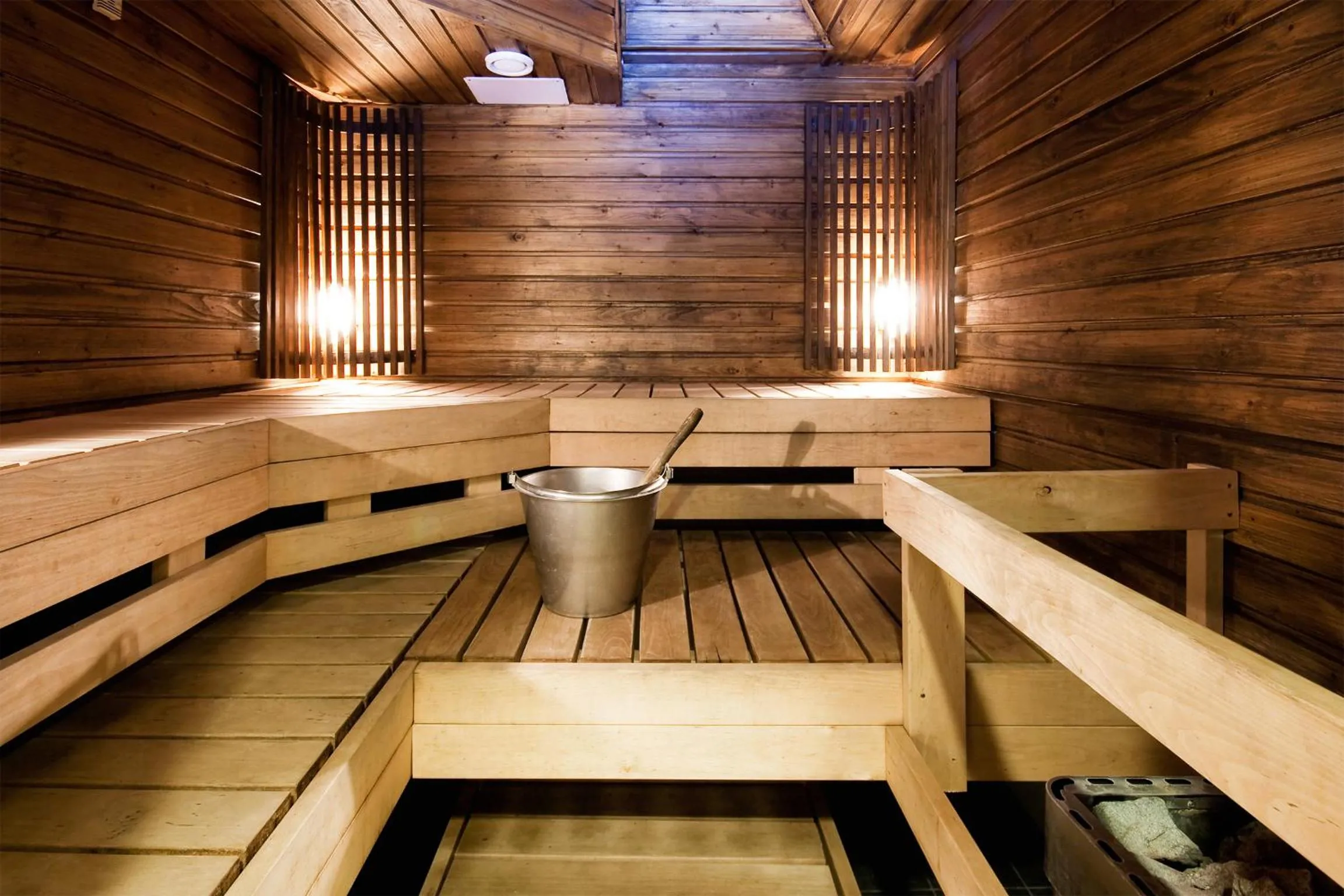 Sauna in Hotel Milton