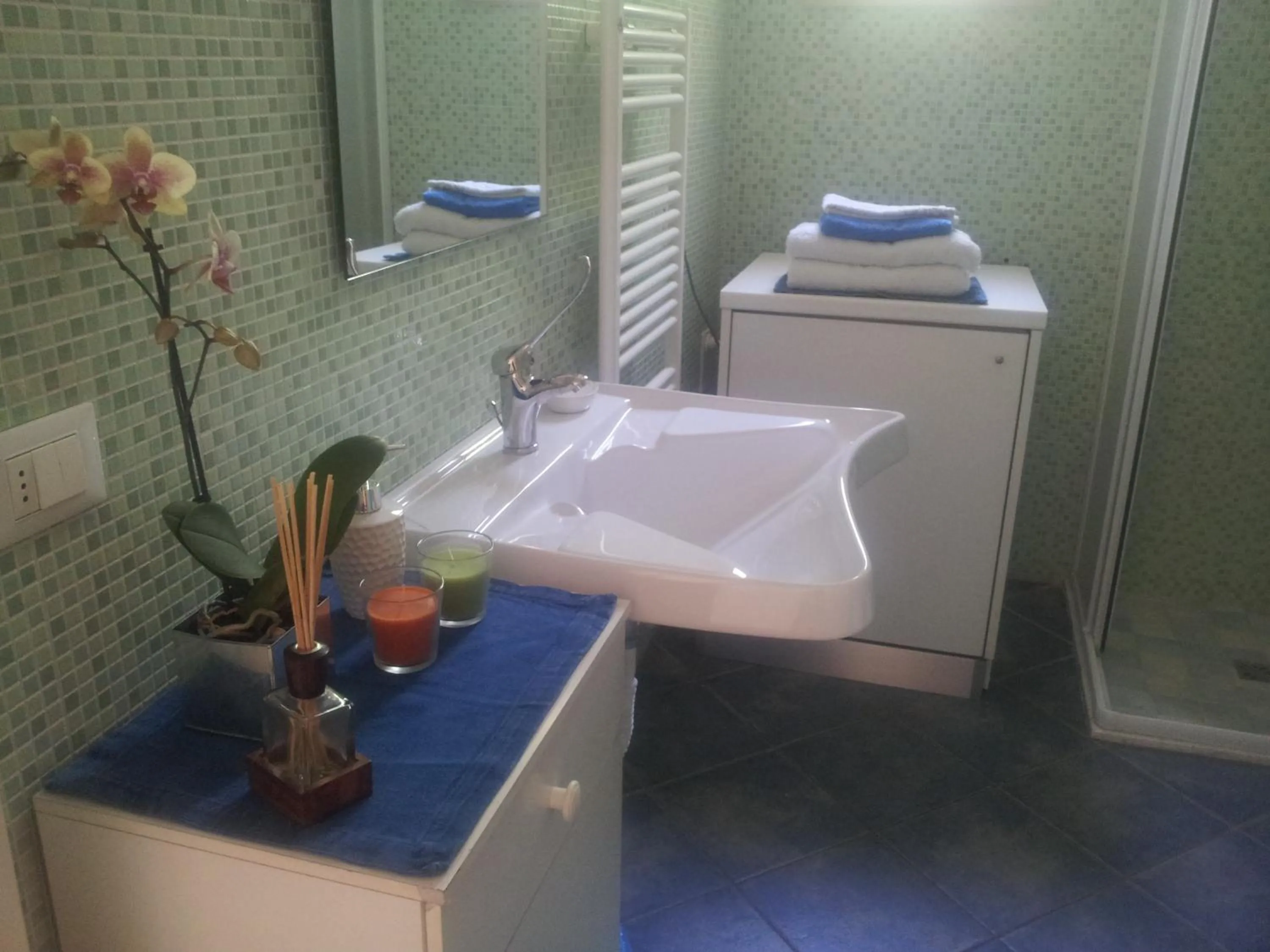 Shower in Residence Désirée