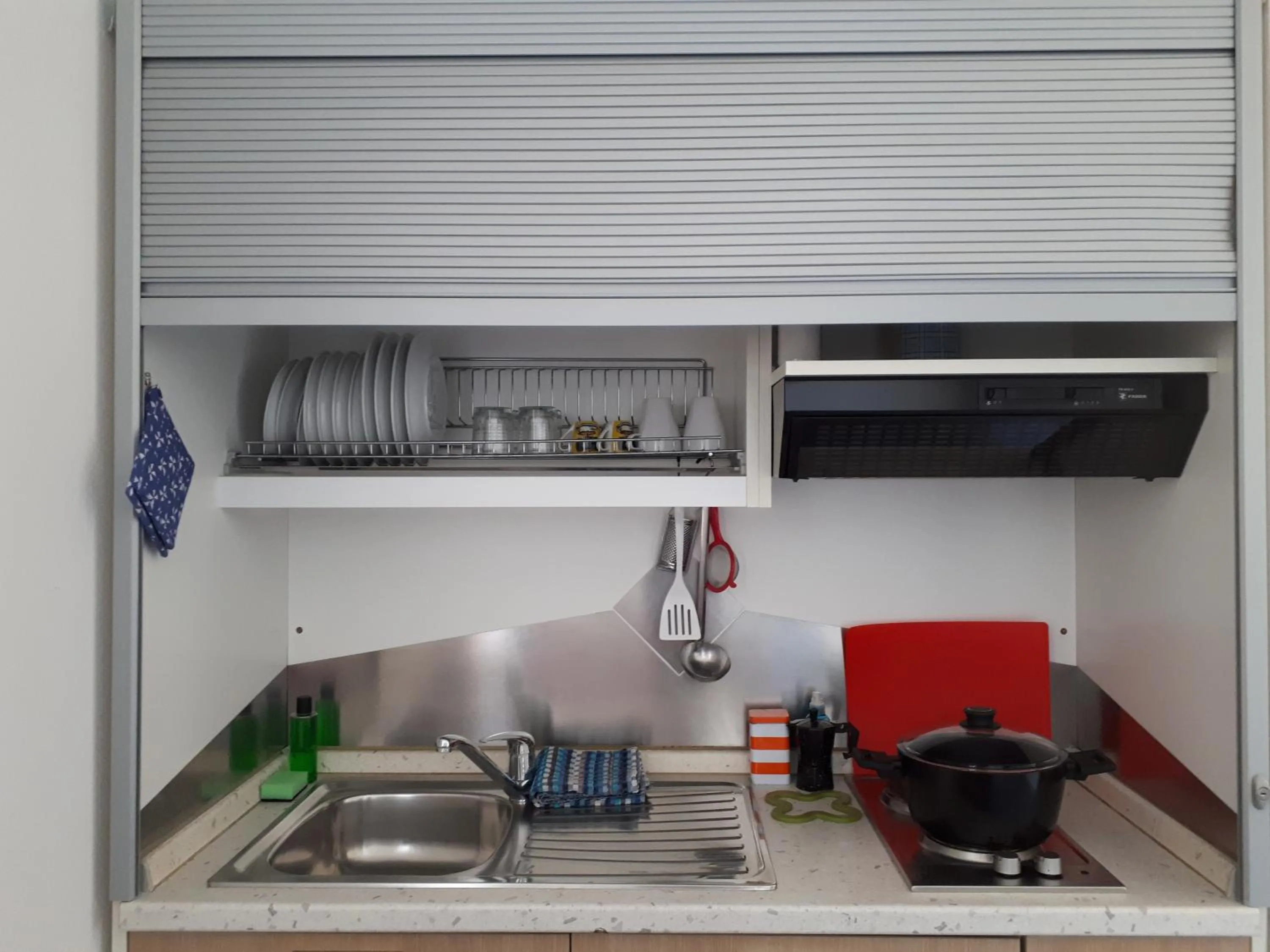 Kitchen or kitchenette in Residence Désirée