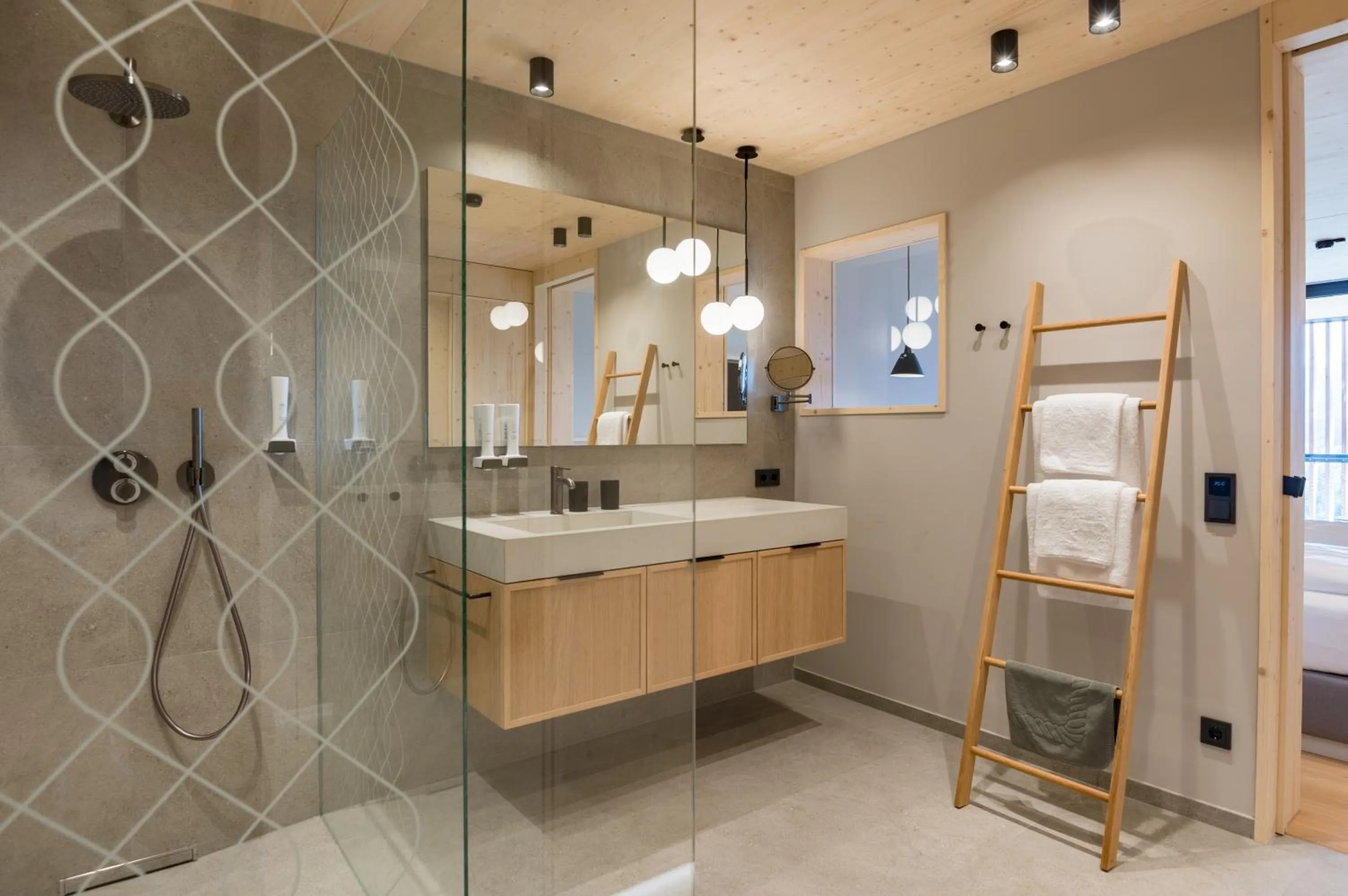 Bathroom in PANORAMA Allgäu Spa Resort