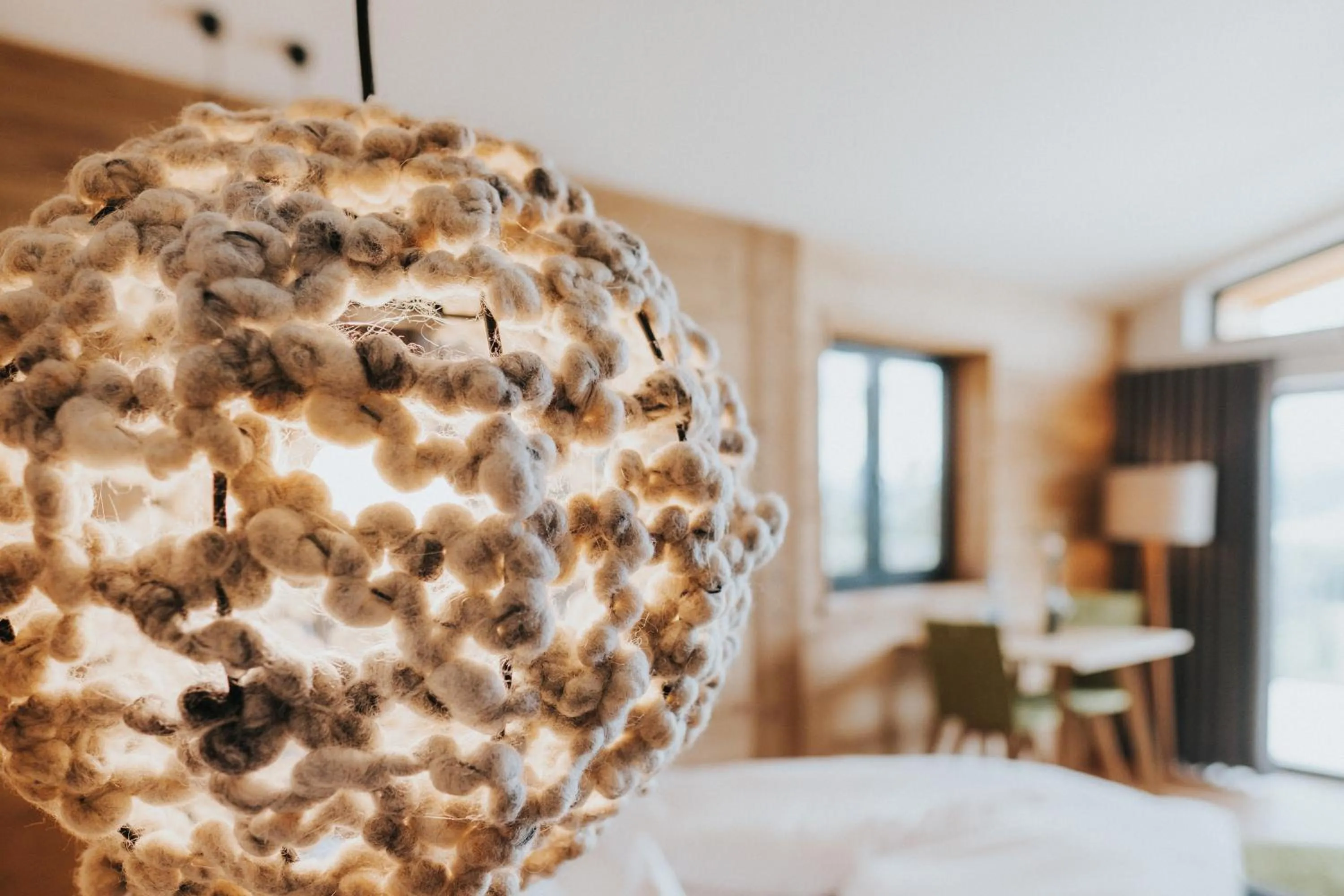 Decorative detail, Bed in PANORAMA Allgäu Spa Resort