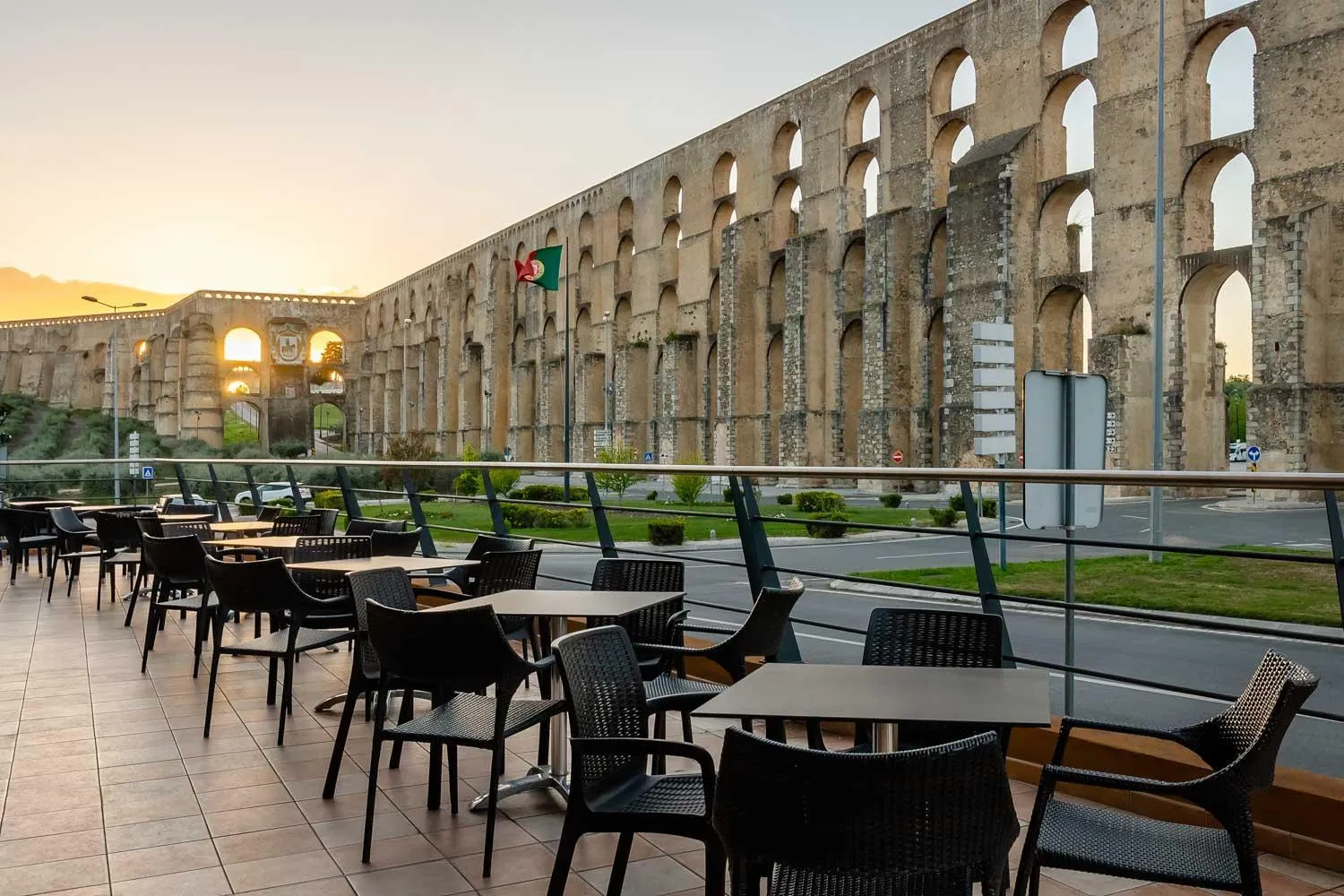 Patio in Hotel D. Luis - Elvas