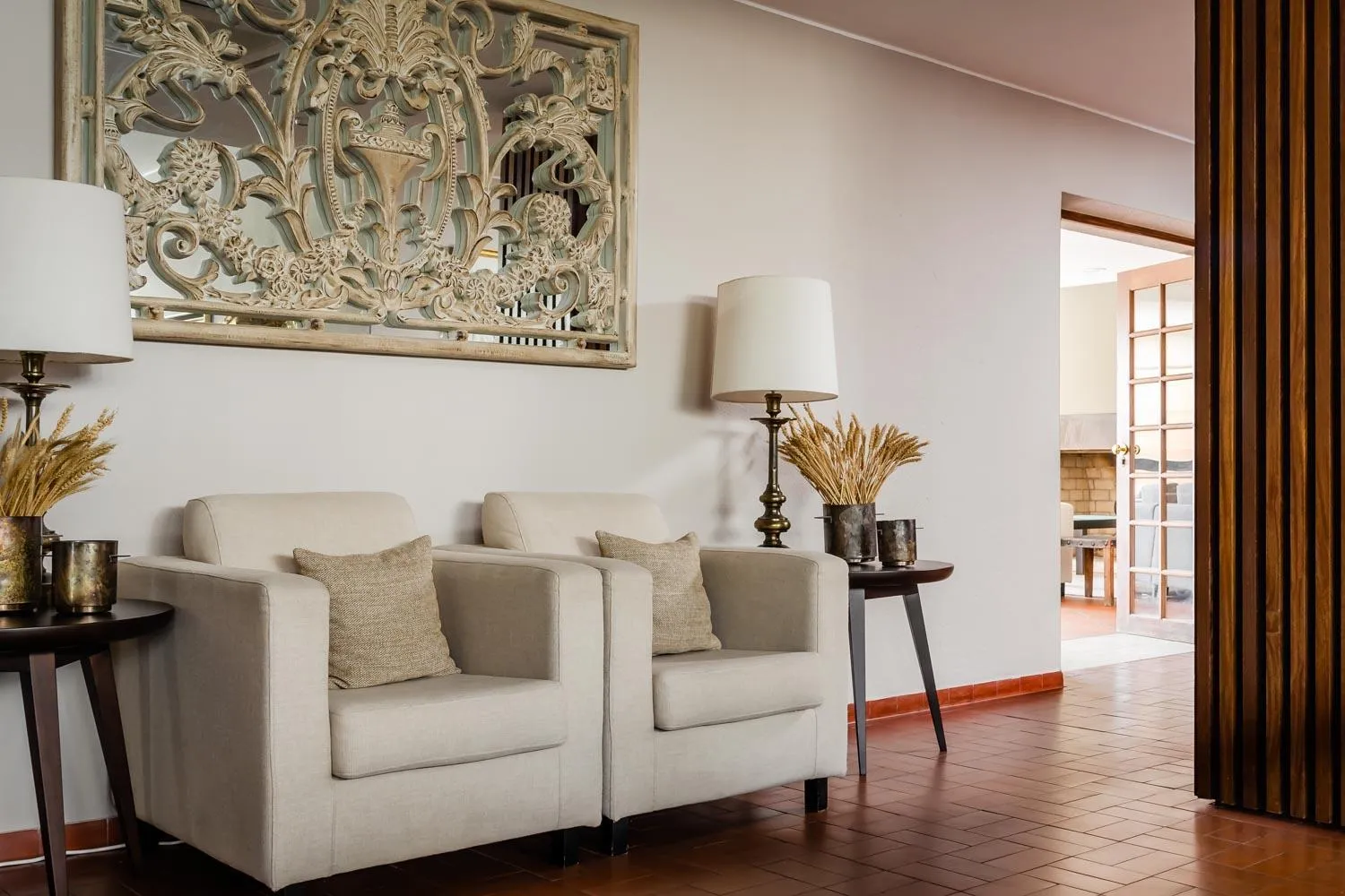 Seating area in Hotel D. Luis - Elvas