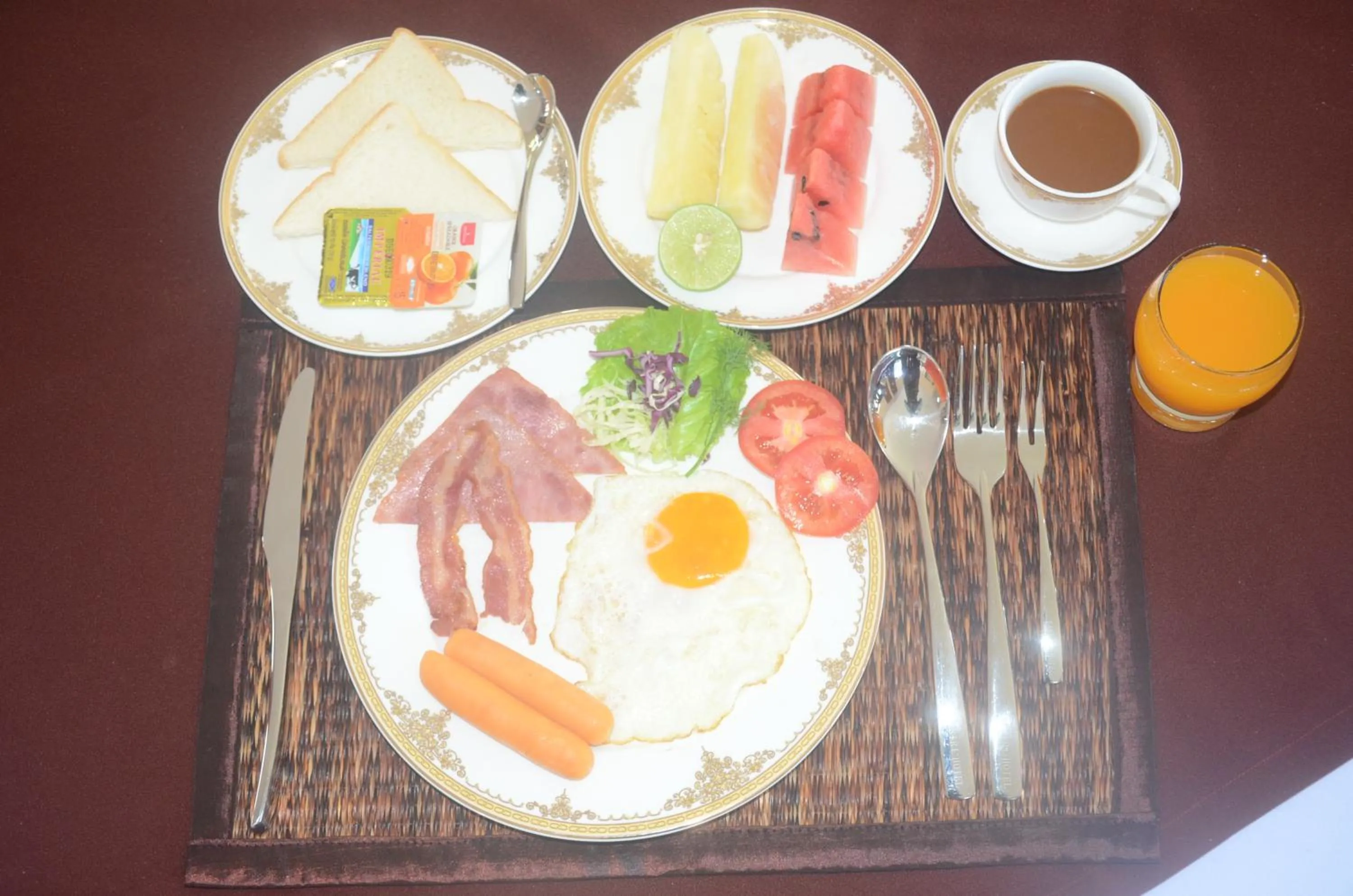 Breakfast in Saksiri Riverside Boutique Hotel