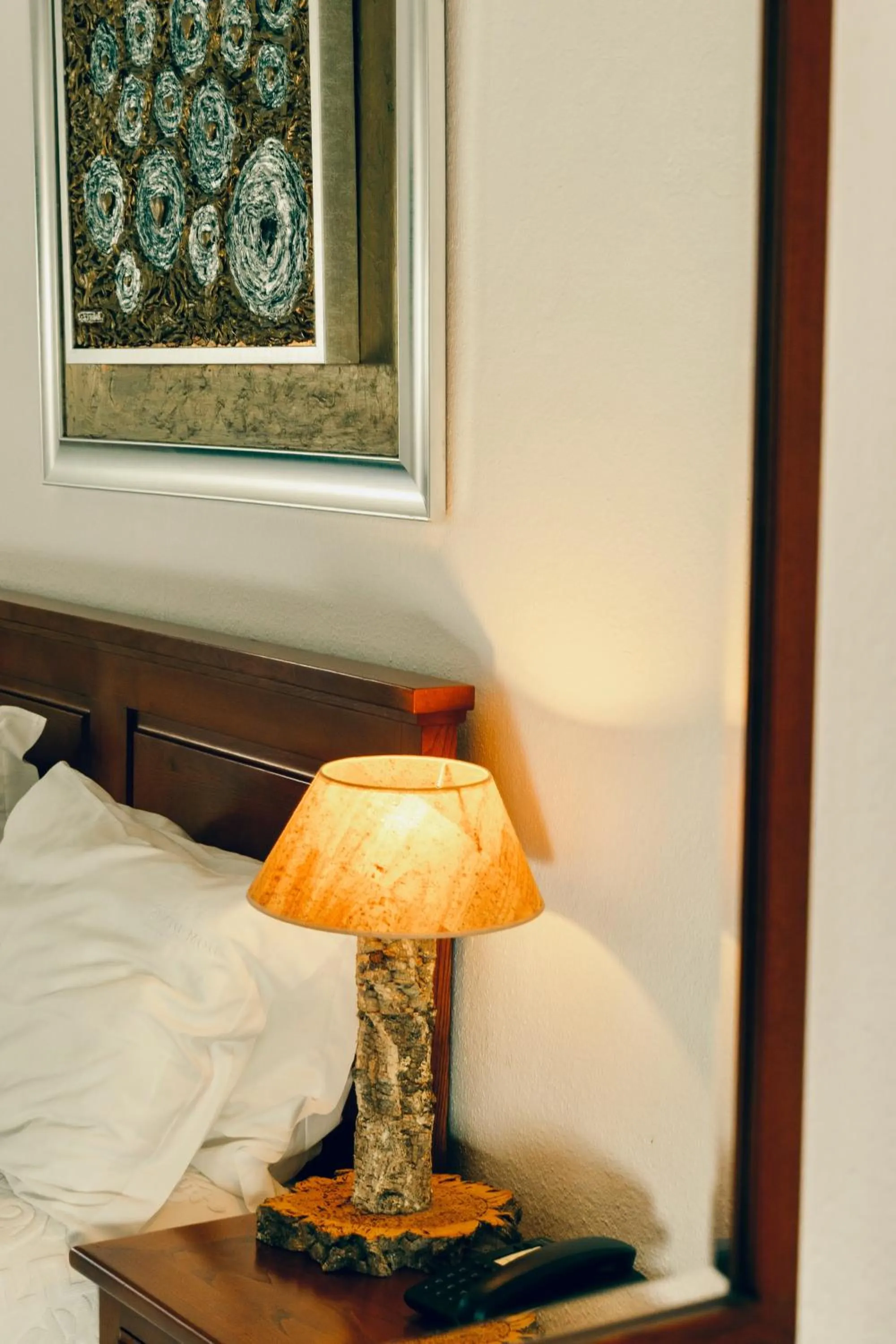 Decorative detail, Bed in Dom Dinis Marvão