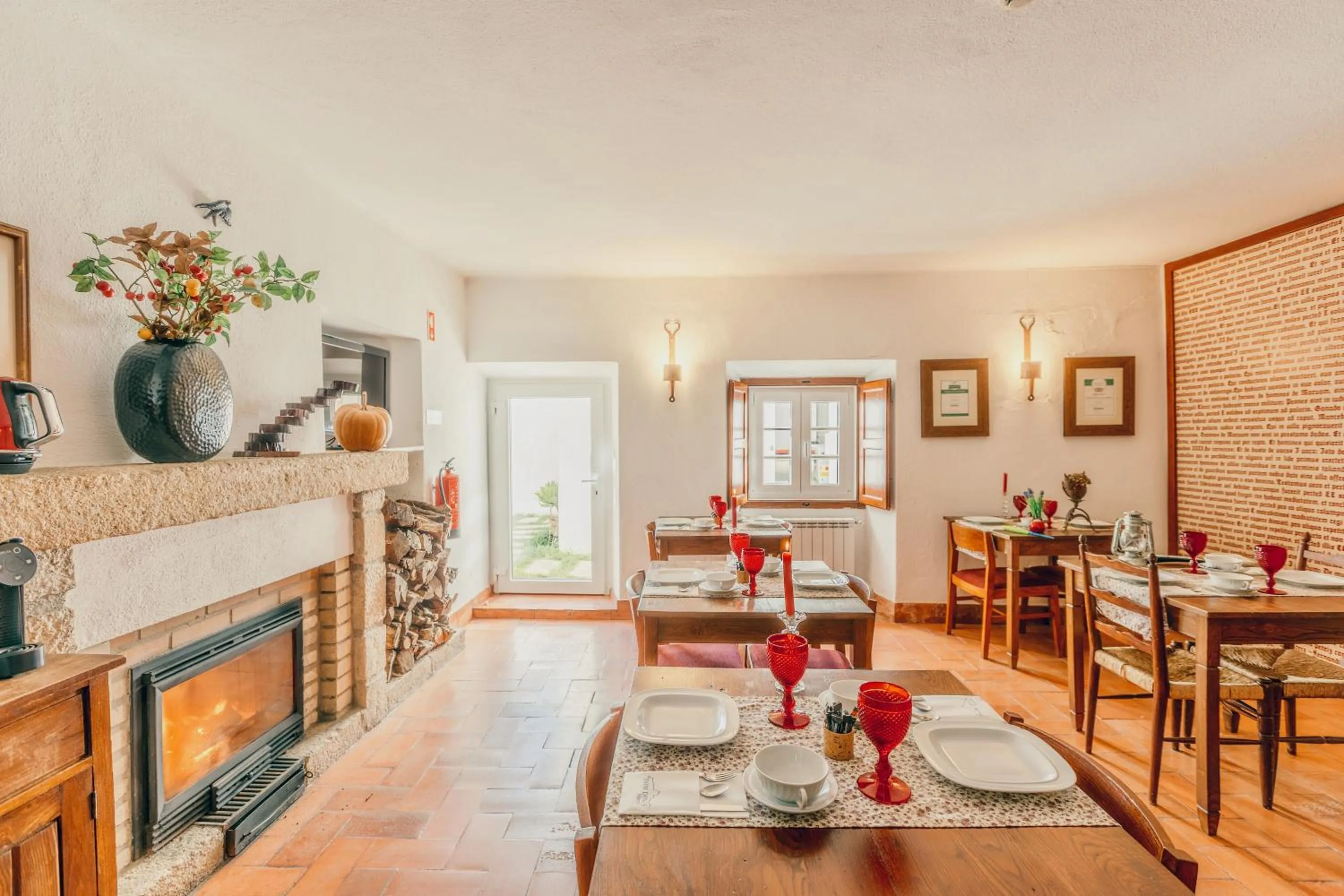 Living room in Dom Dinis Marvão
