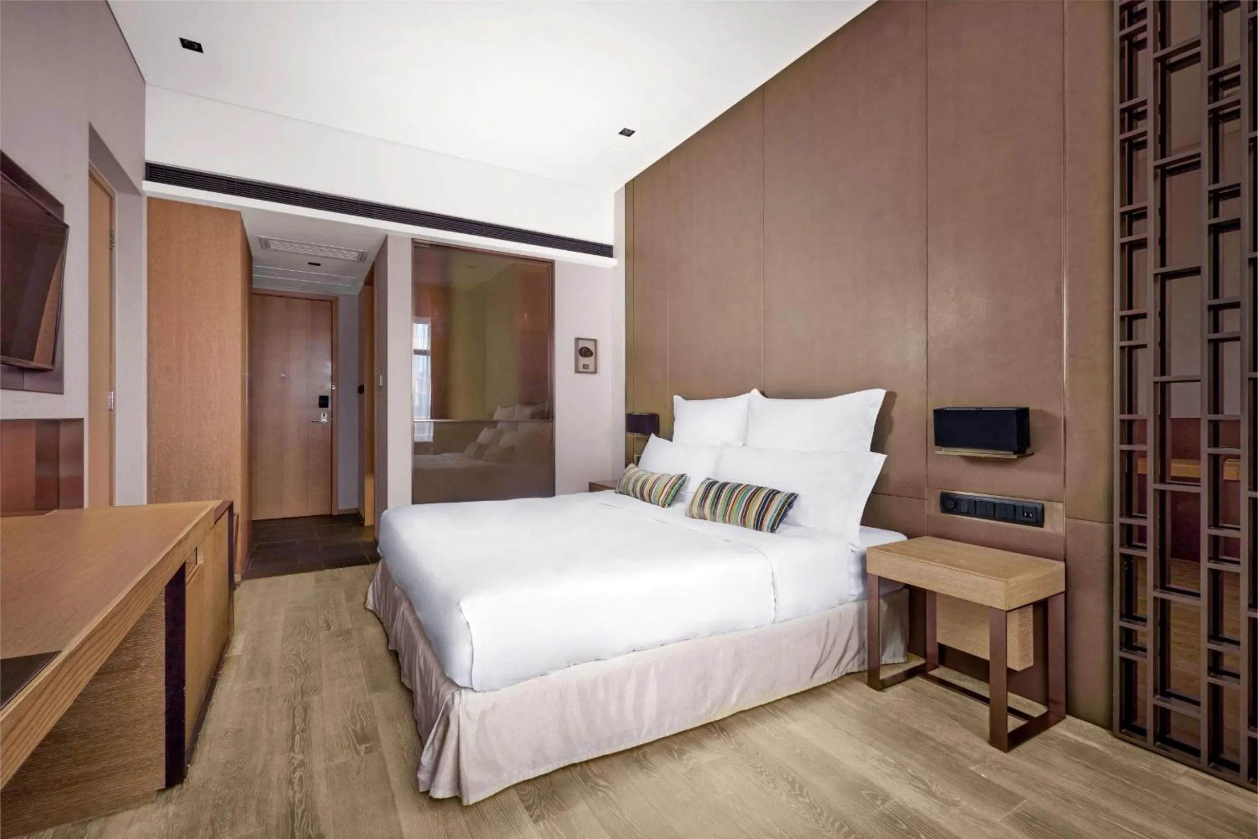 Bed in Nina Hotel Kowloon East