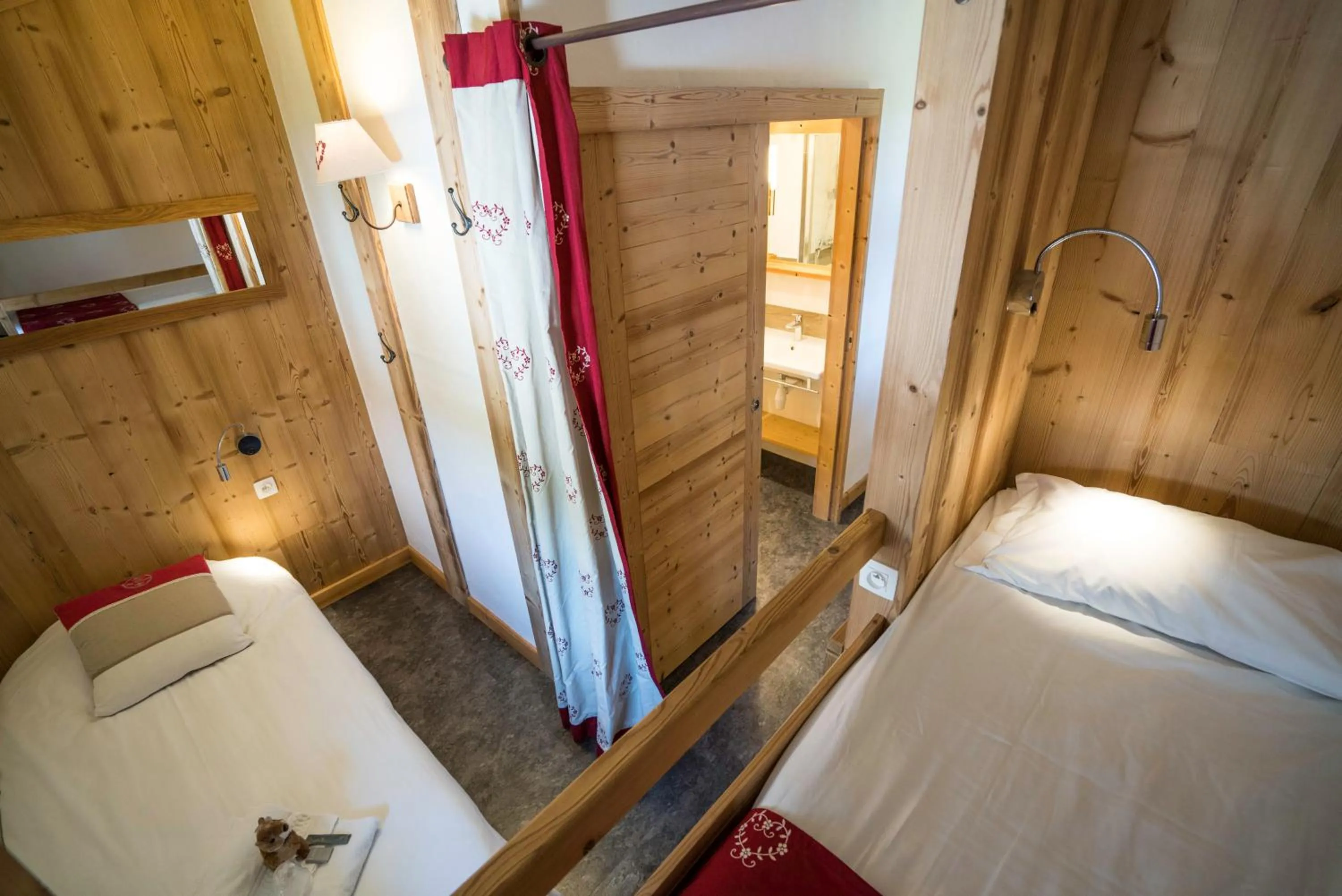 Bed in Village De Vacances Les Flocons Verts