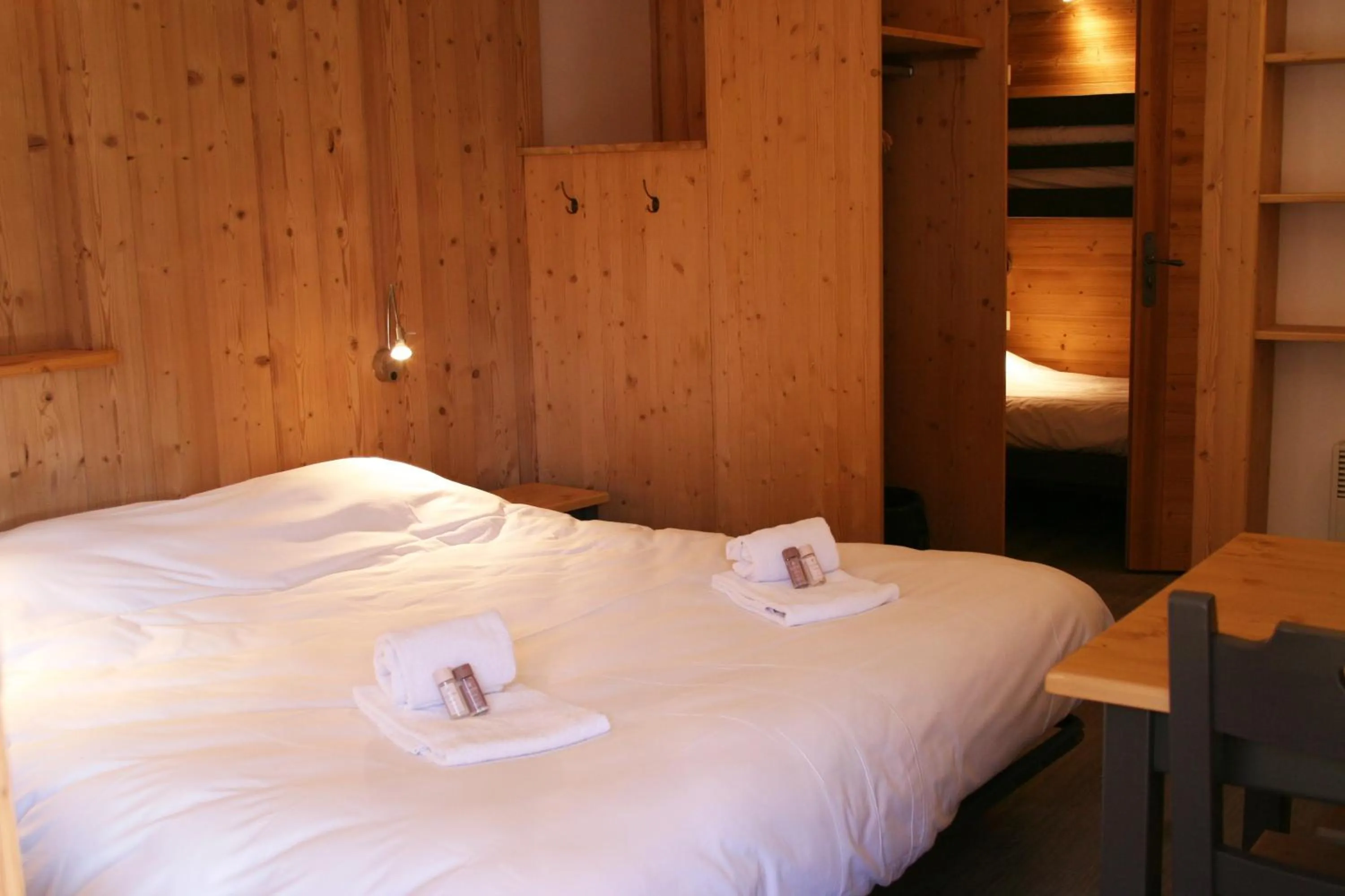 Bed in Village De Vacances Les Flocons Verts