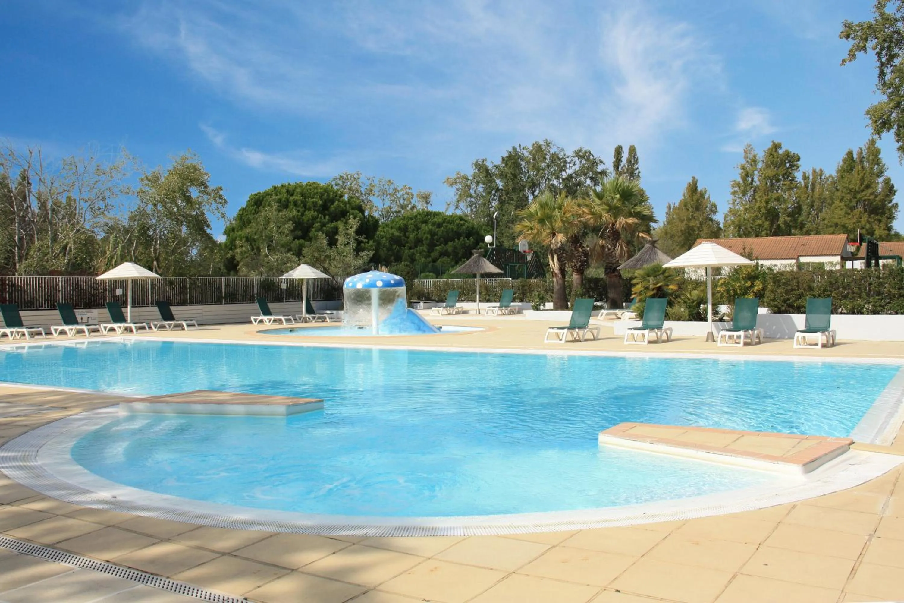 Swimming pool in Azureva Le Grau du Roi