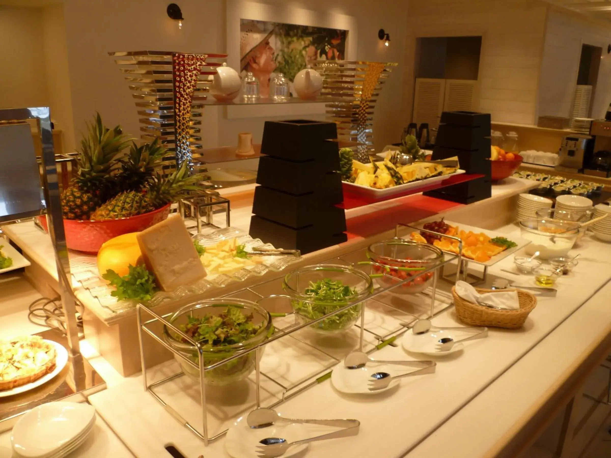 Buffet breakfast in Infinito Hotel and Spa Buffet breakfast in Infinito Hotel and Spa