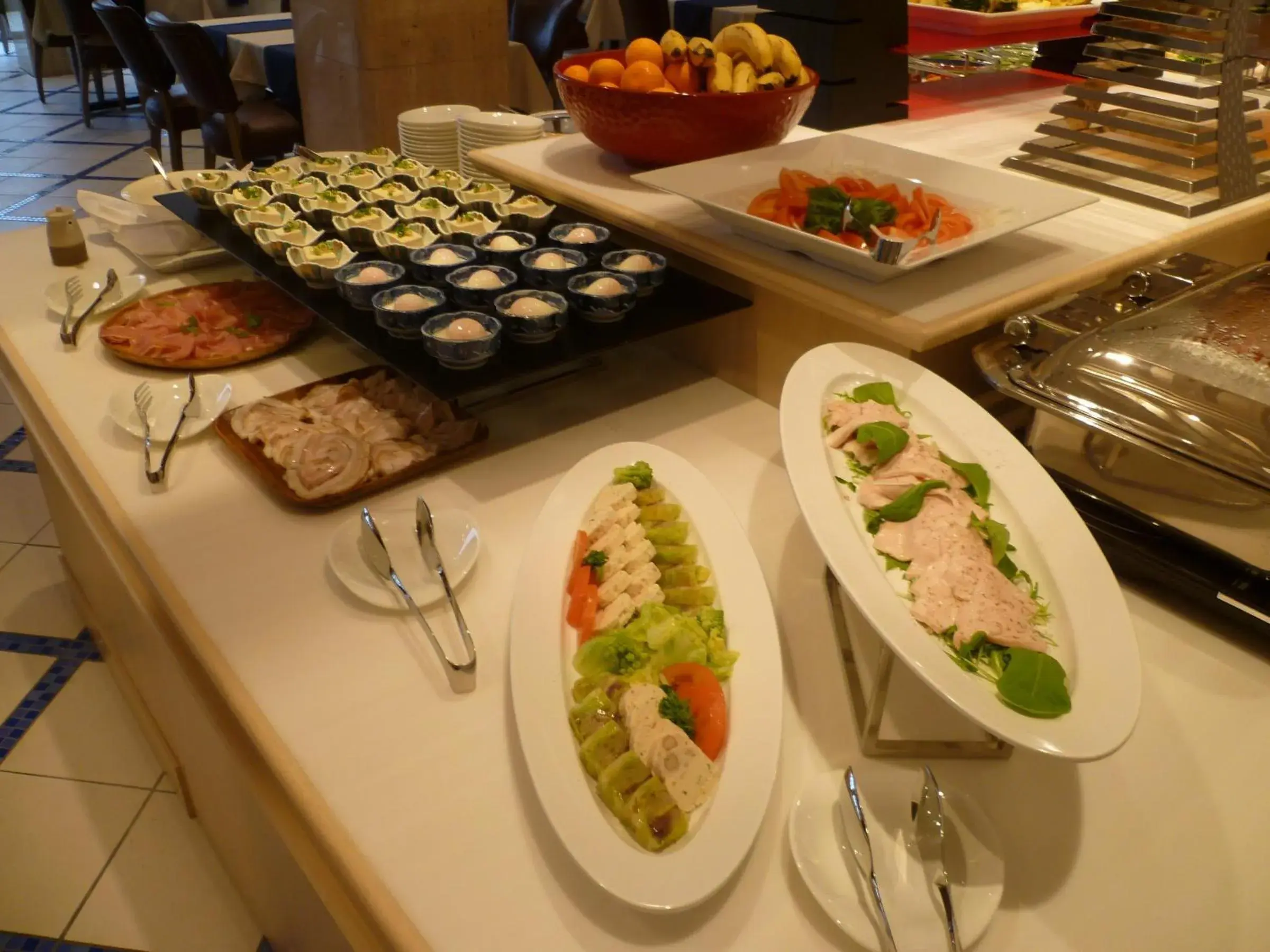 Buffet breakfast in Infinito Hotel and Spa Buffet breakfast in Infinito Hotel and Spa