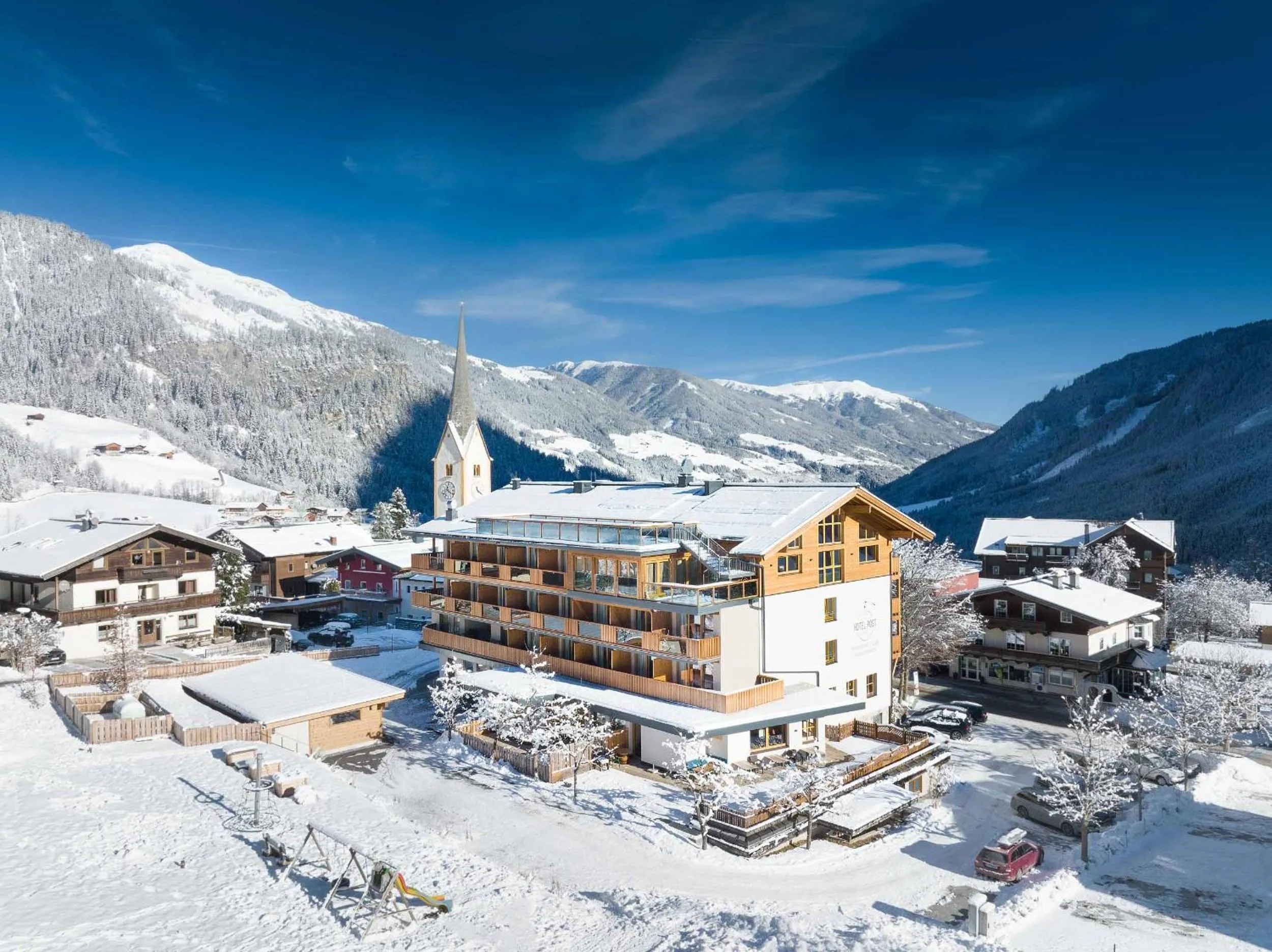 Property building in Hotel Post Krimml