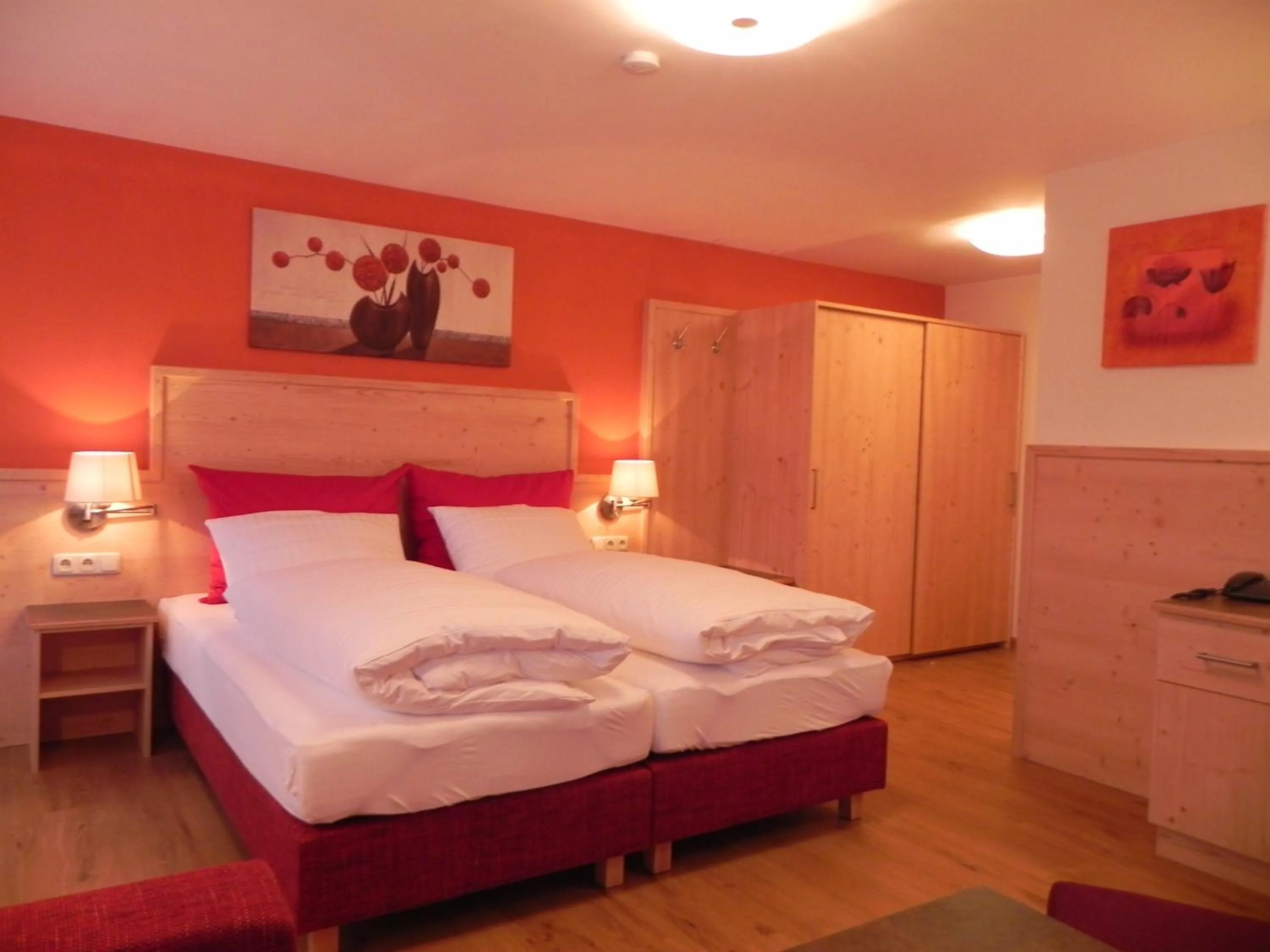 Bedroom, Bed in Hotel Post Krimml