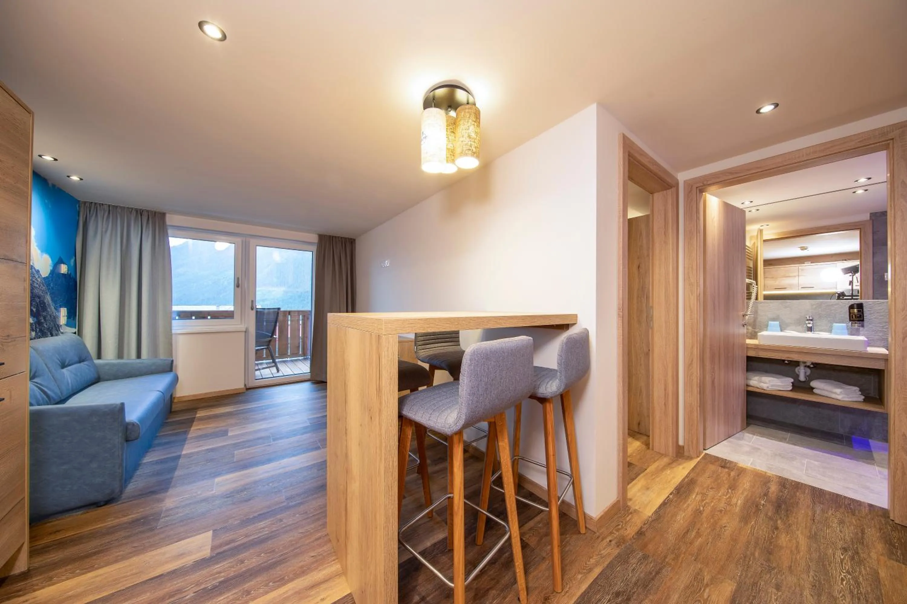 Shower in Hotel Post Krimml