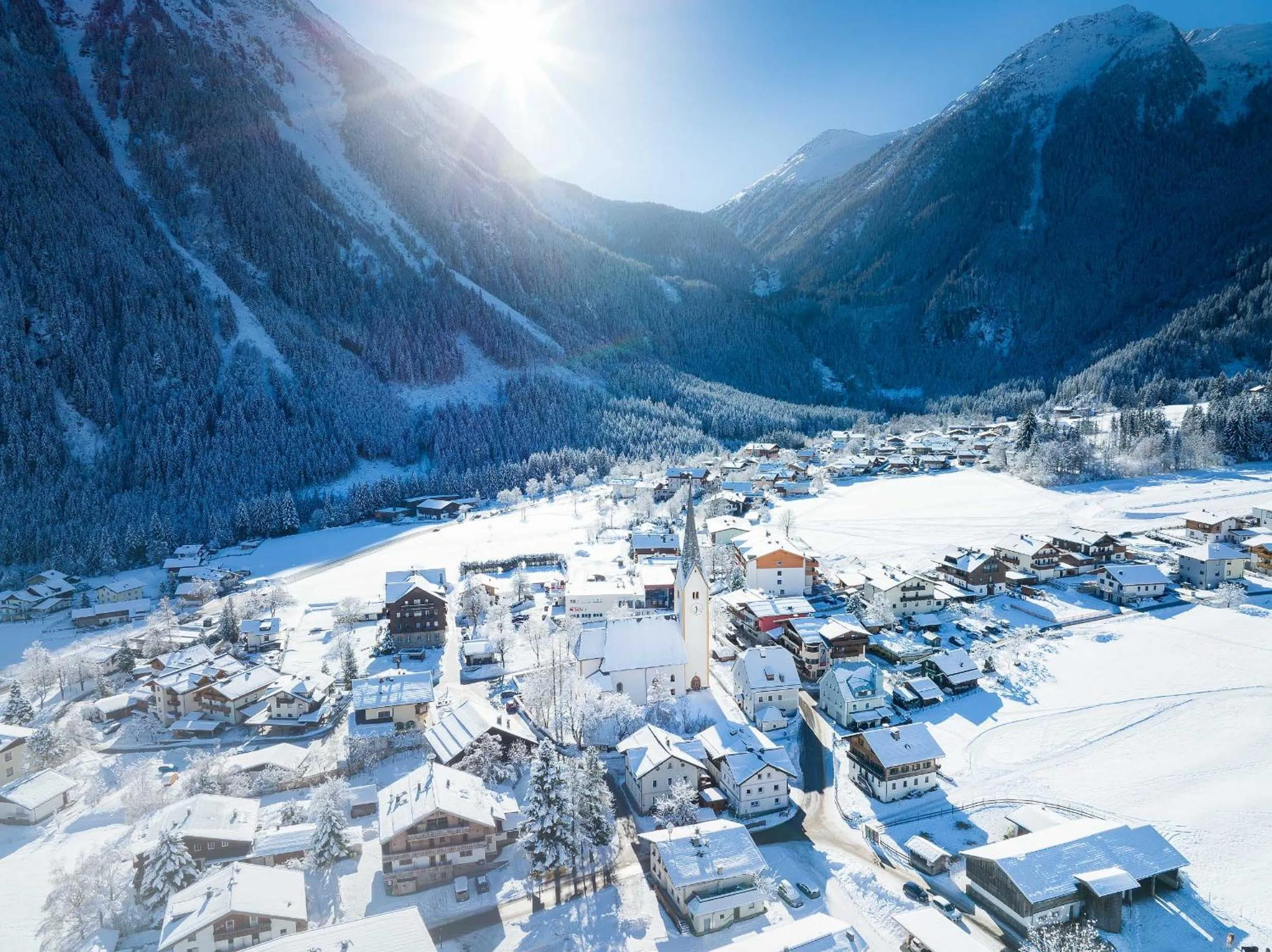 View (from property/room) in Hotel Post Krimml