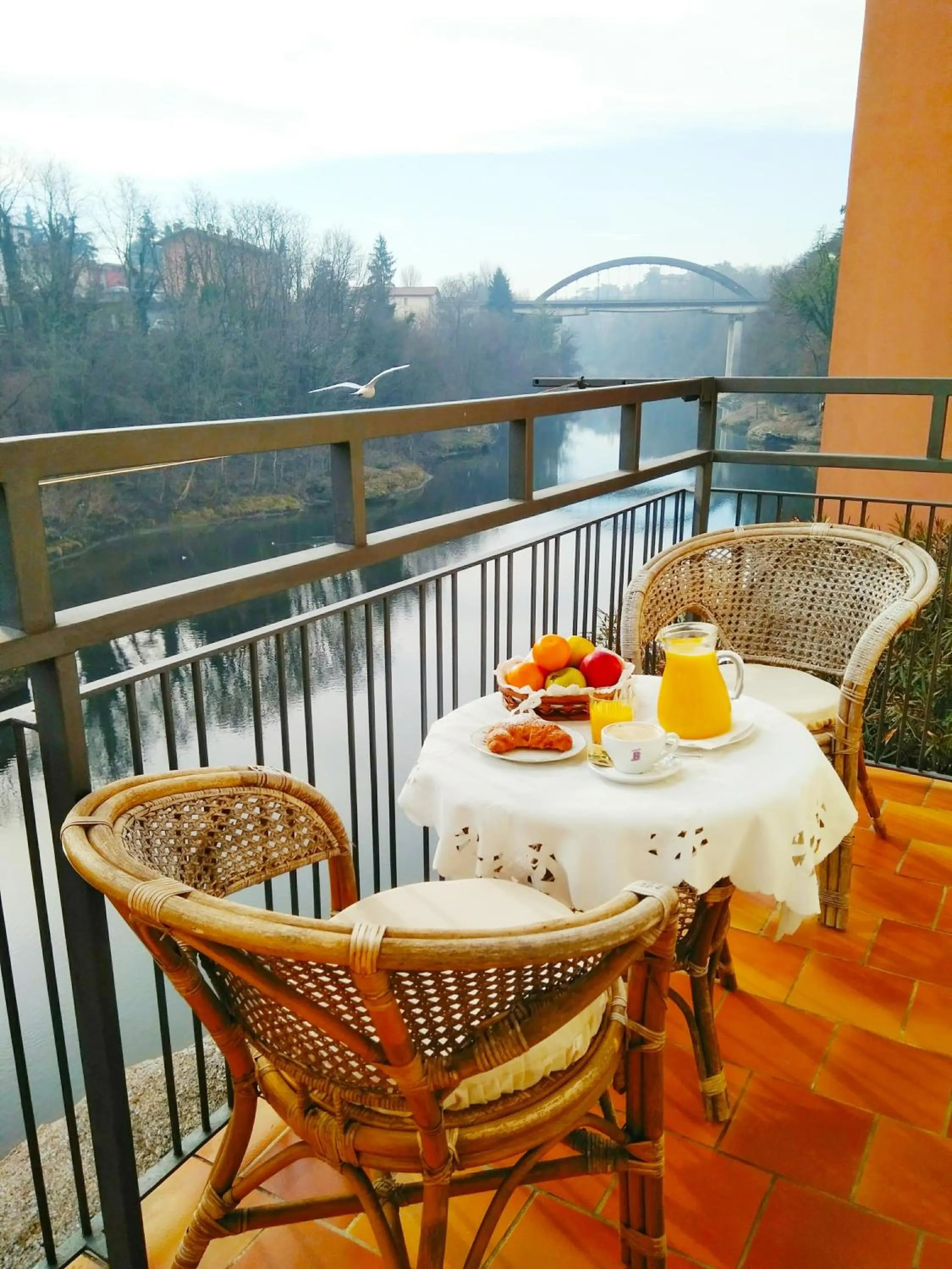 Natural landscape in B&B PONTEVECCHIO