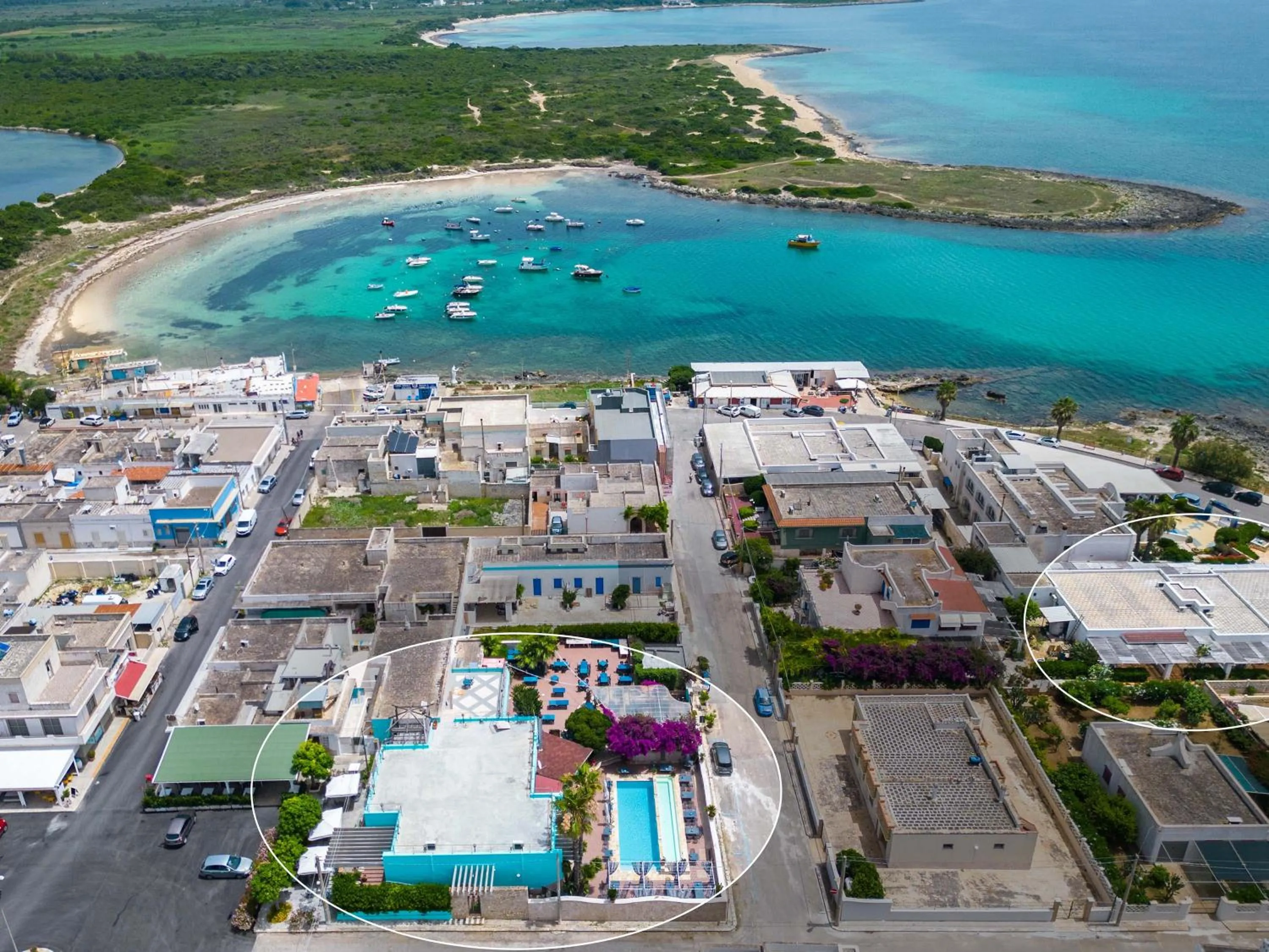 Bird's eye view in Residence La Scogliera