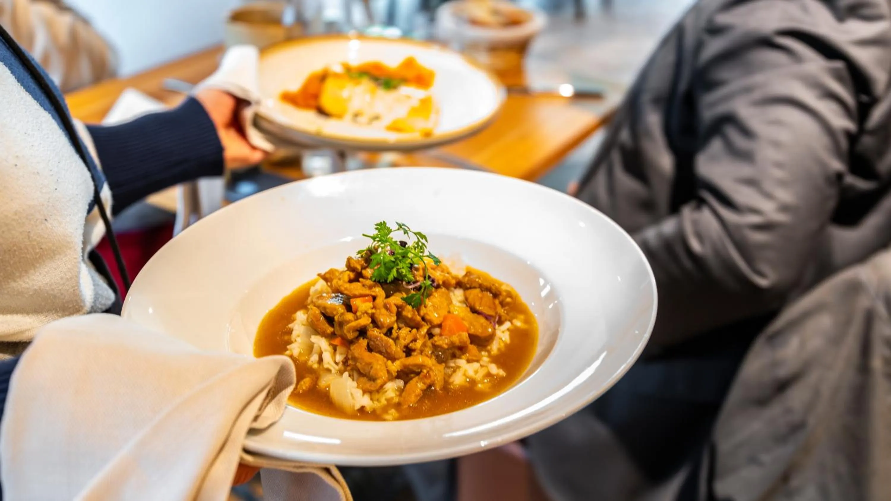 Food in greet Hotel Massieux Lyon Nord