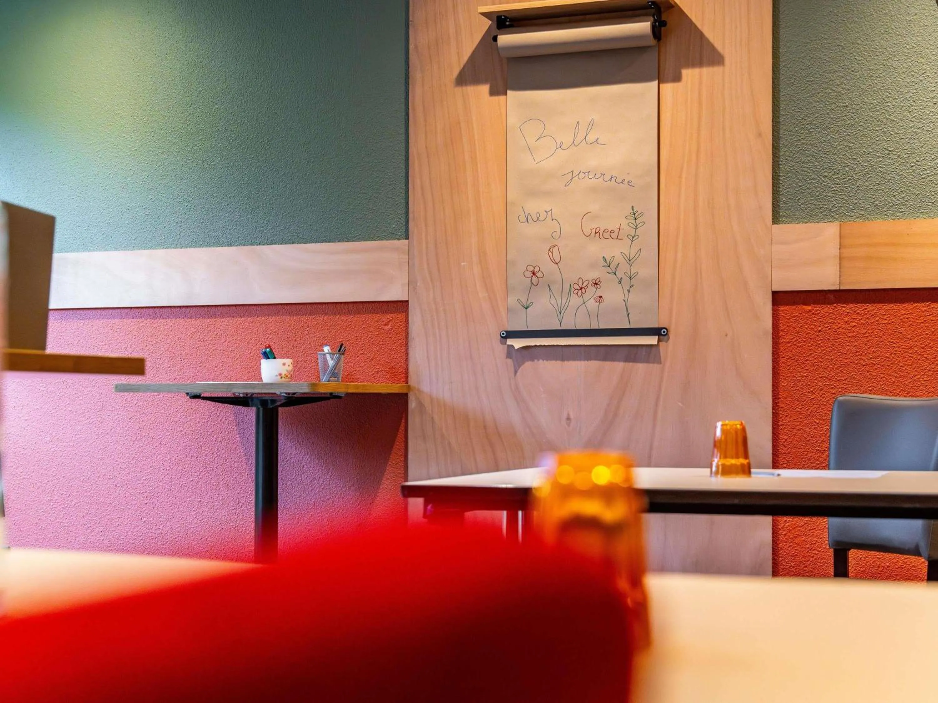 Meeting/conference room in greet Hotel Massieux Lyon Nord