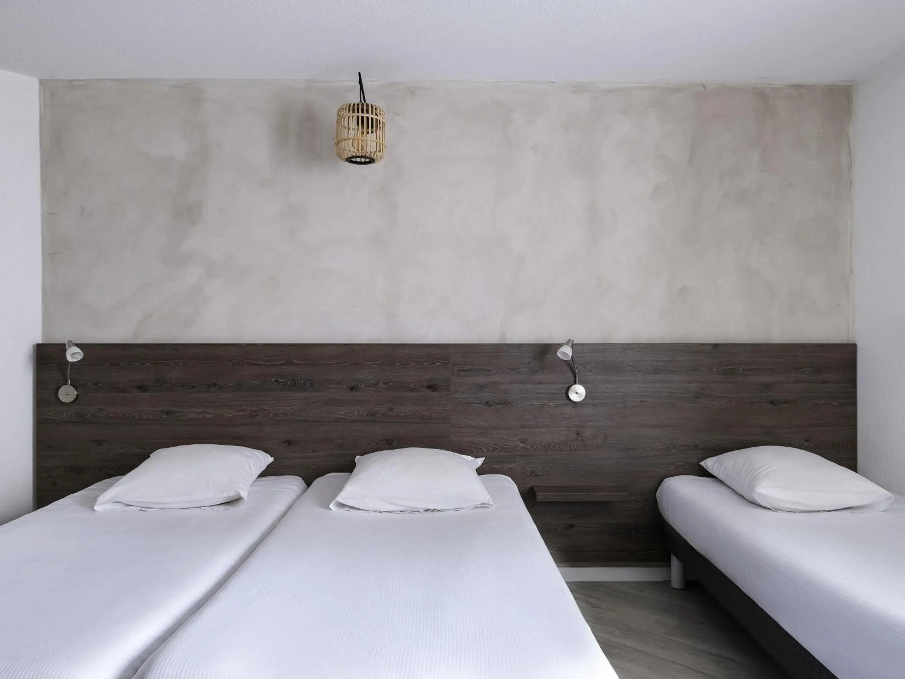 Bedroom, Bed in greet Hotel Massieux Lyon Nord Bedroom, Bed in greet Hotel Massieux Lyon Nord