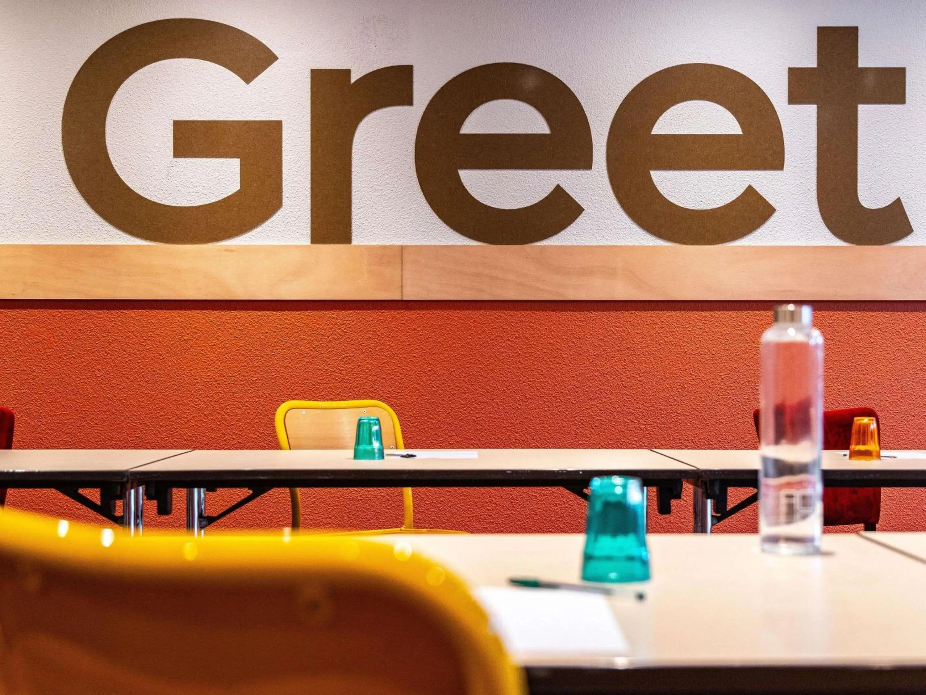 Meeting/conference room in greet Hotel Massieux Lyon Nord