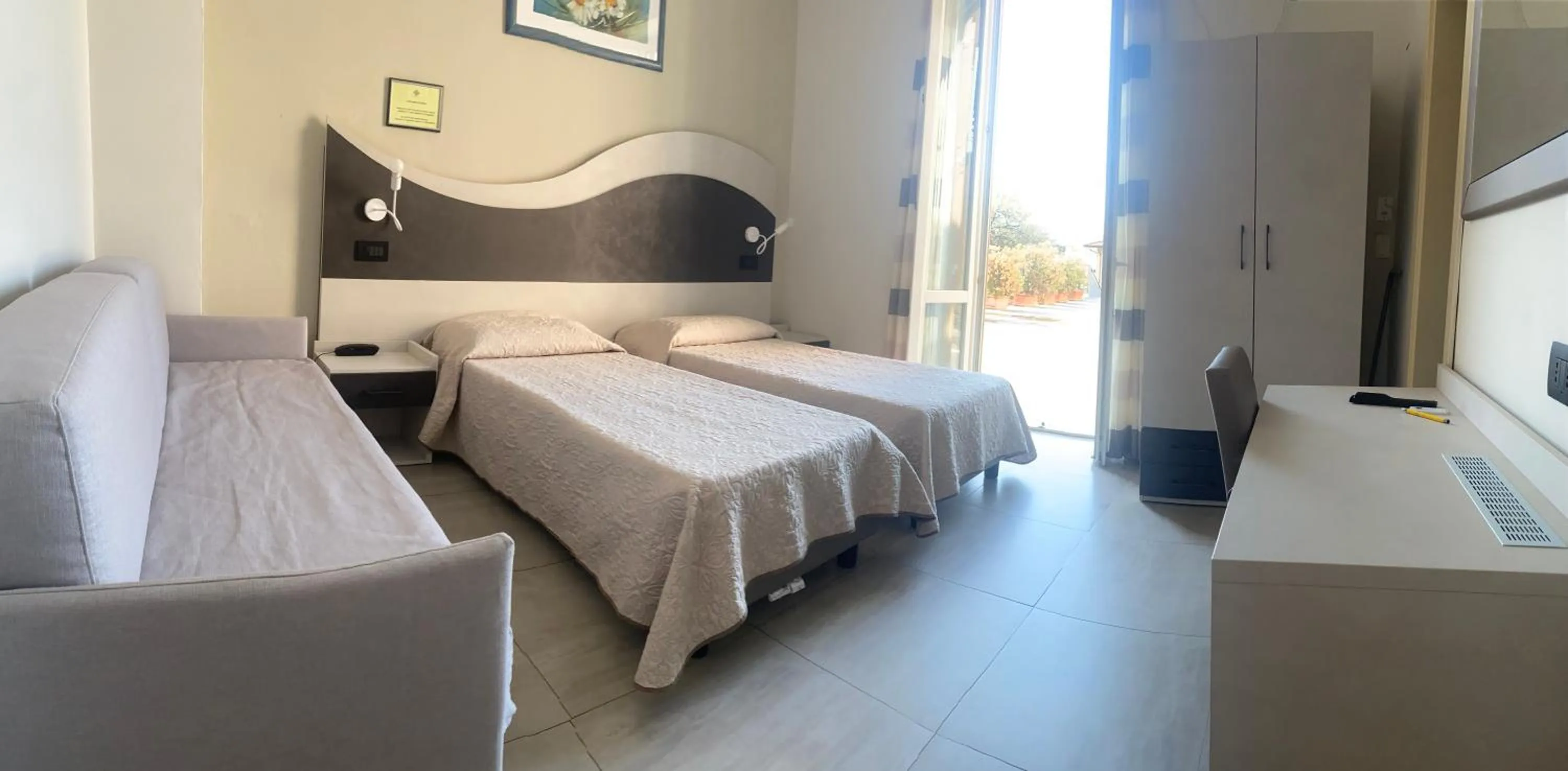 Photo of the whole room, Bed in Hotel Roma