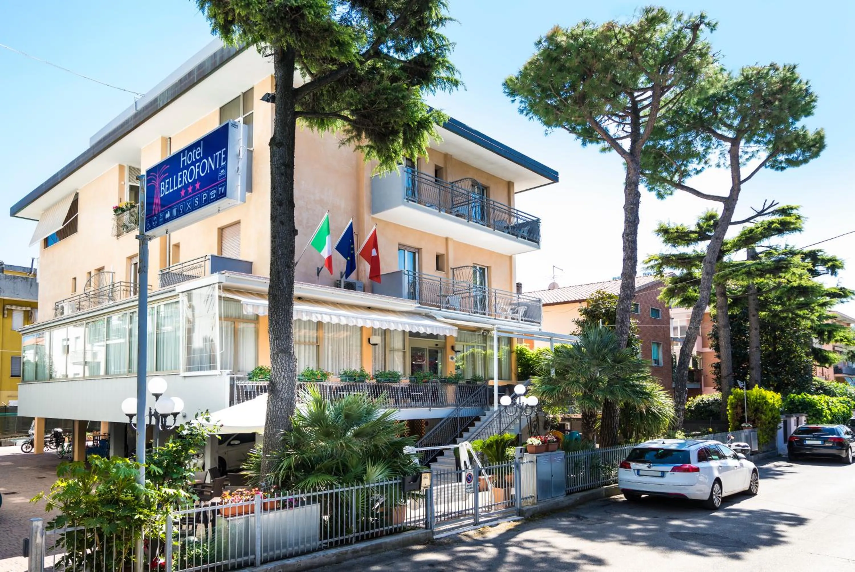 Property building in Hotel Bellerofonte