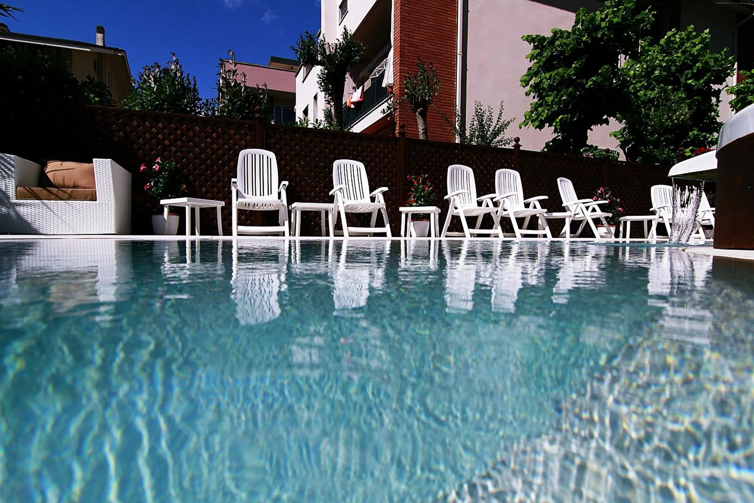 Swimming pool in Hotel Bellerofonte