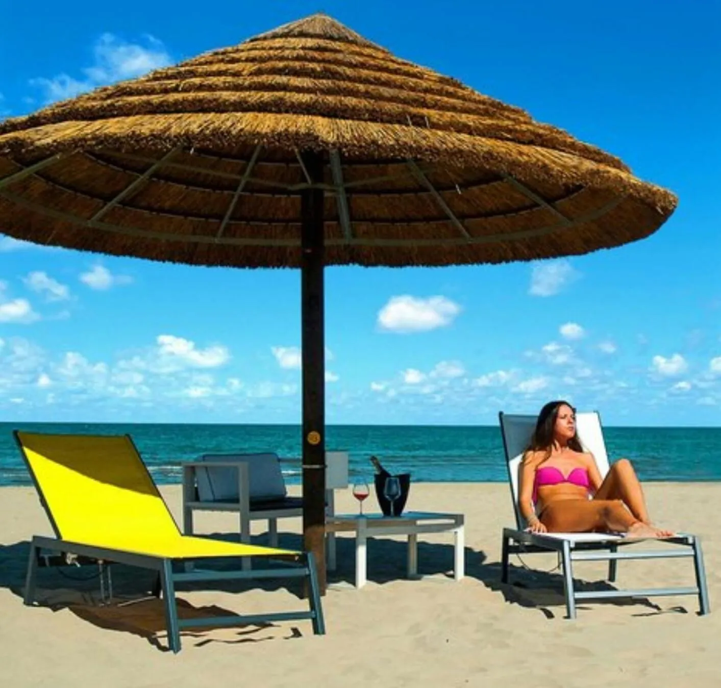 Beach in Hotel Bellerofonte