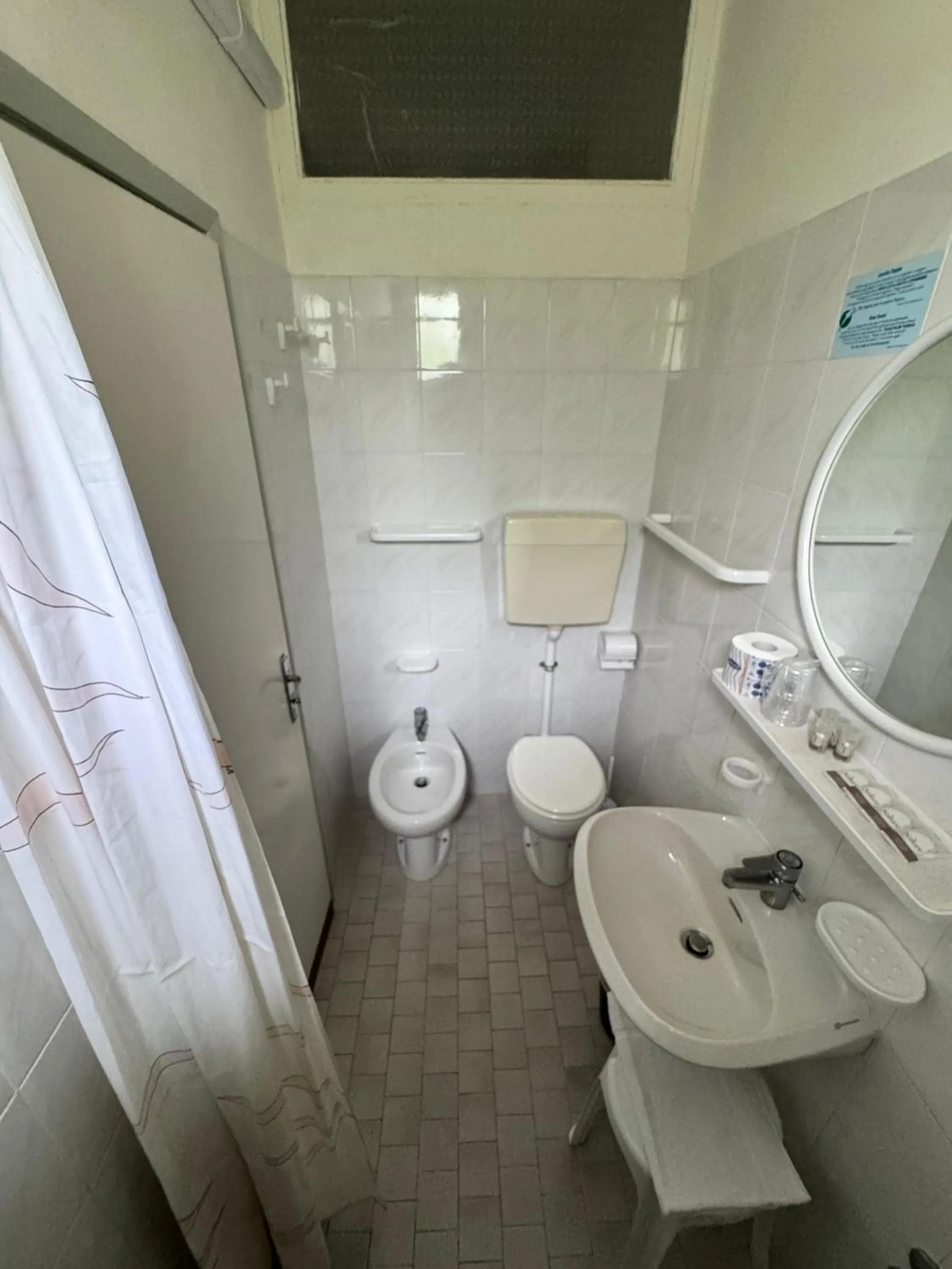 Bathroom in Hotel Urania Nuova Gestione