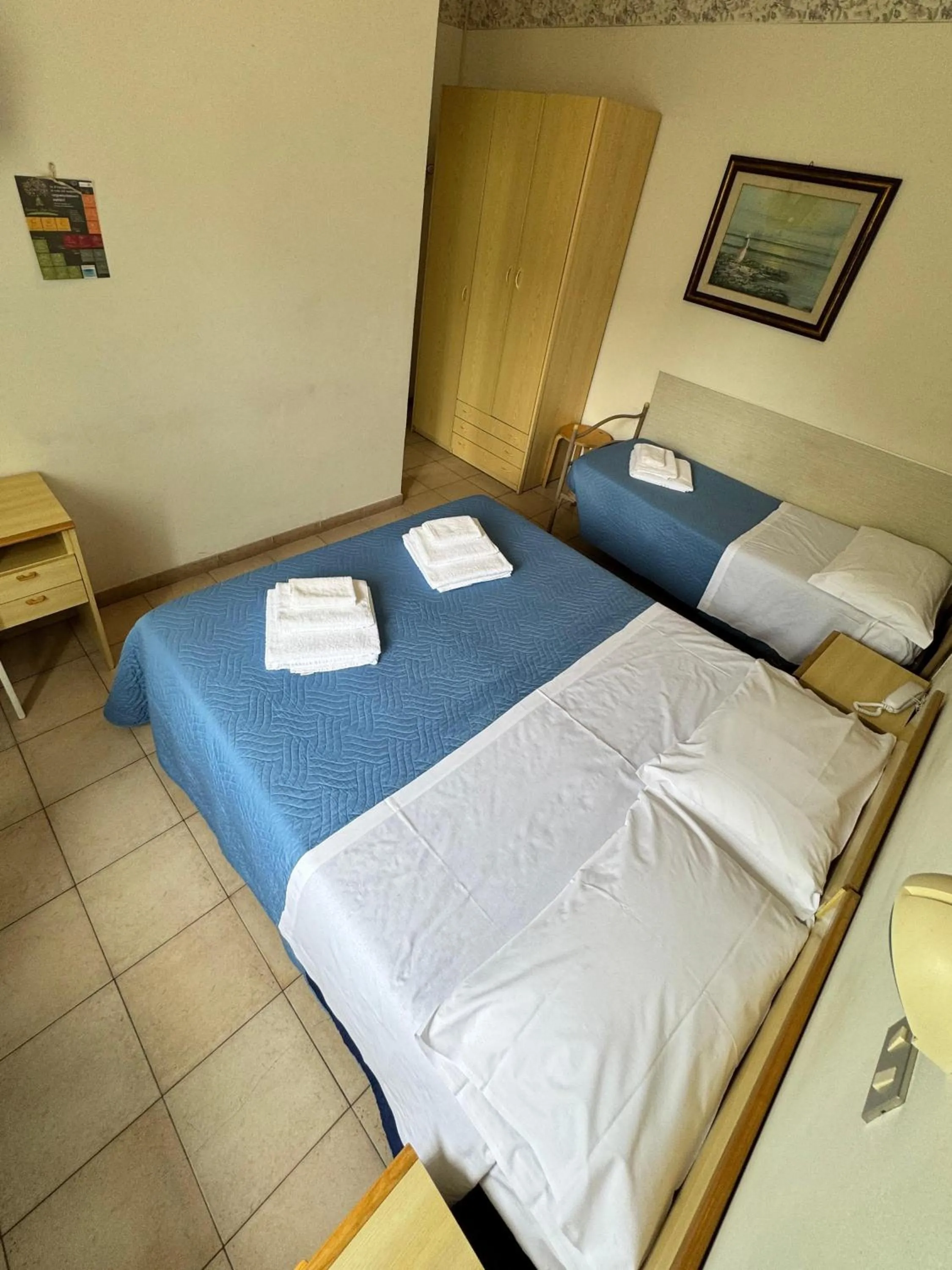 Bedroom, Bed in Hotel Urania Nuova Gestione