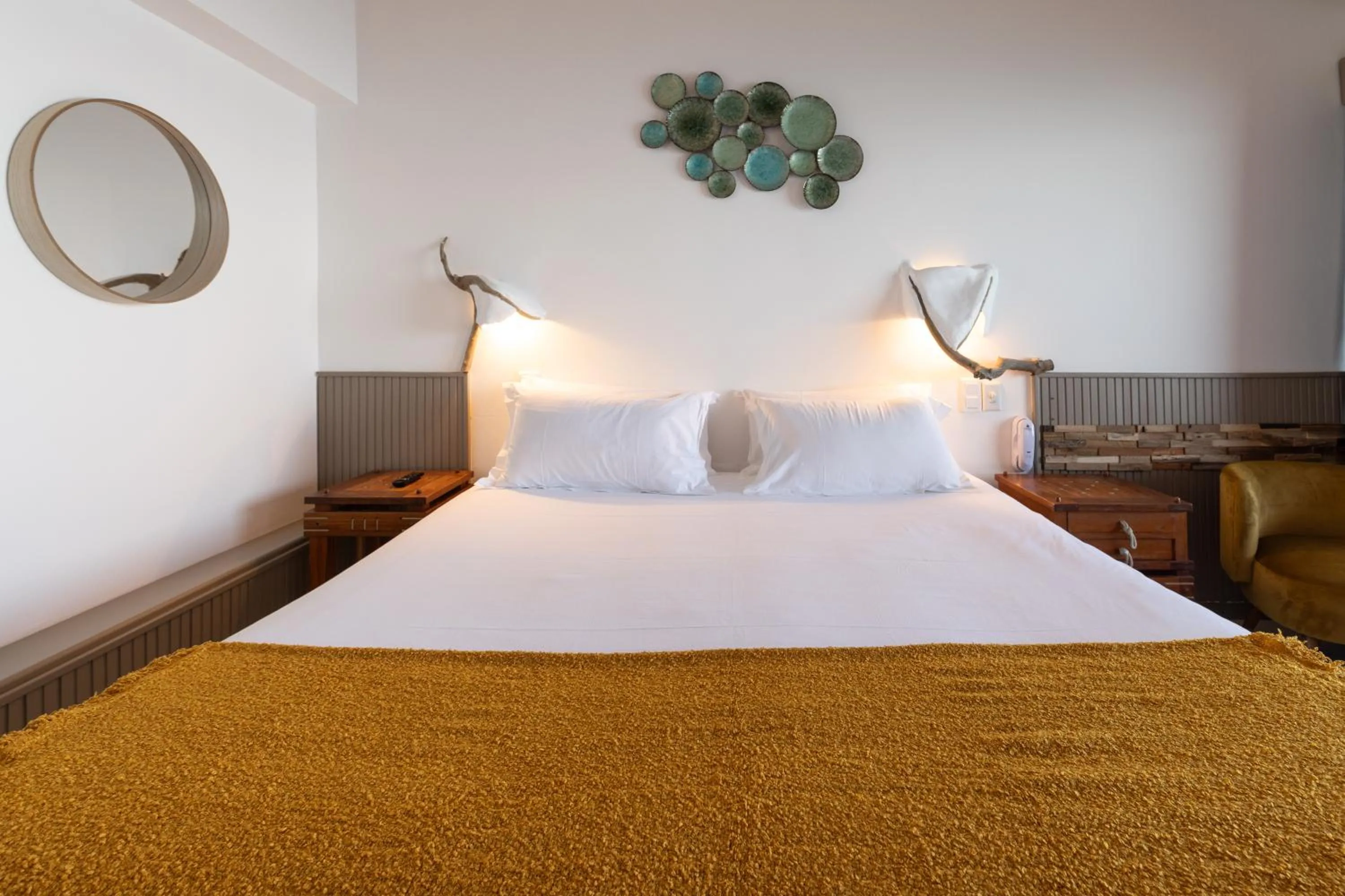 Bed in Hôtel Dolce Notte