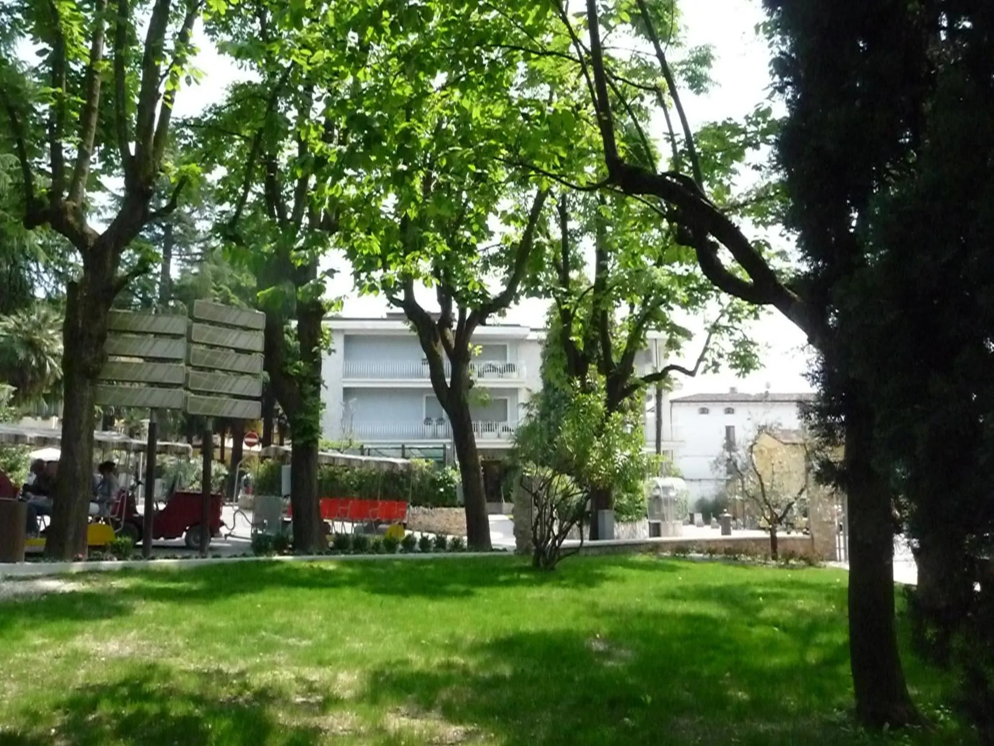 Property building in Hotel Luna