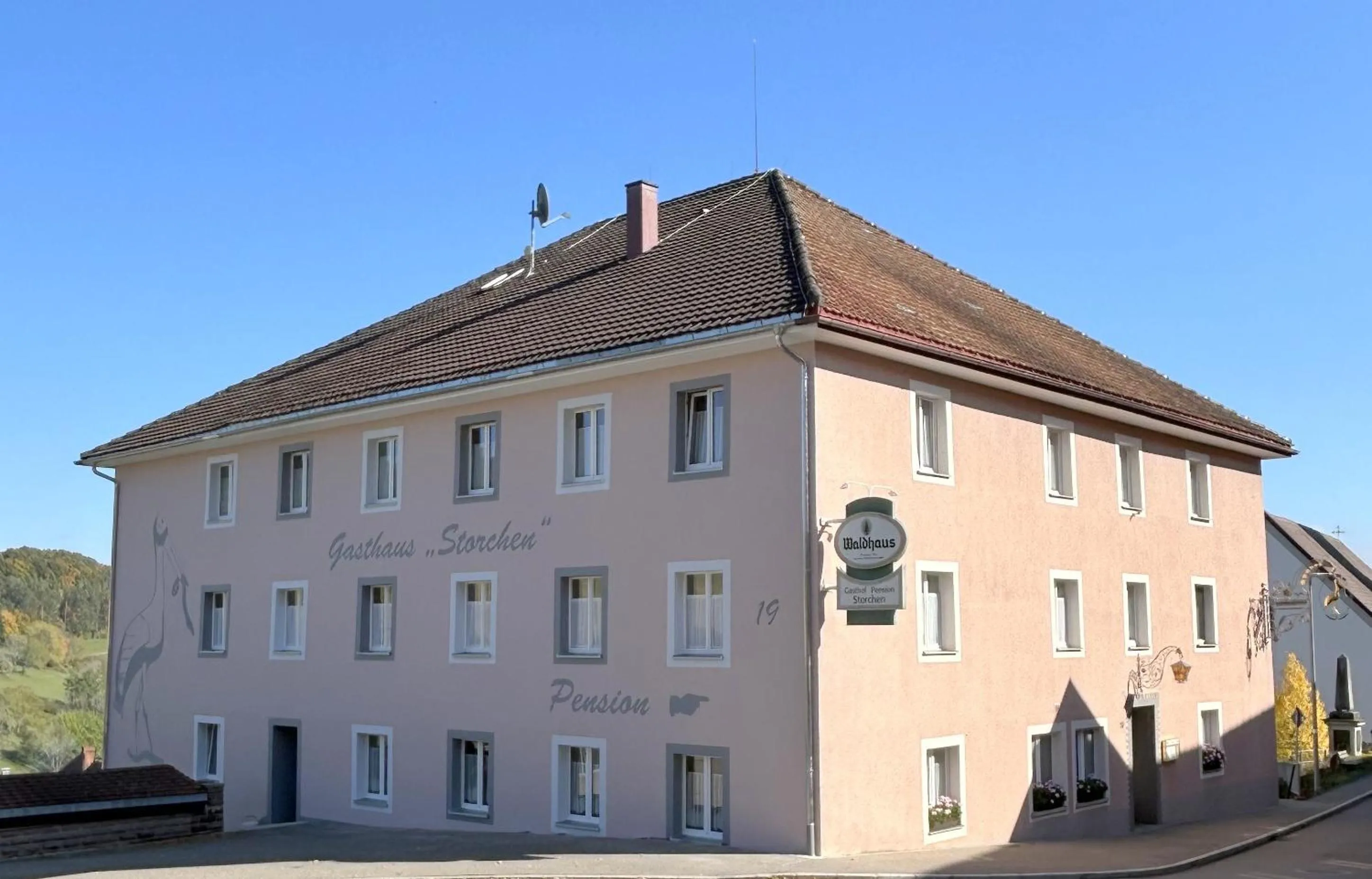 Property building in Gasthaus Storchen