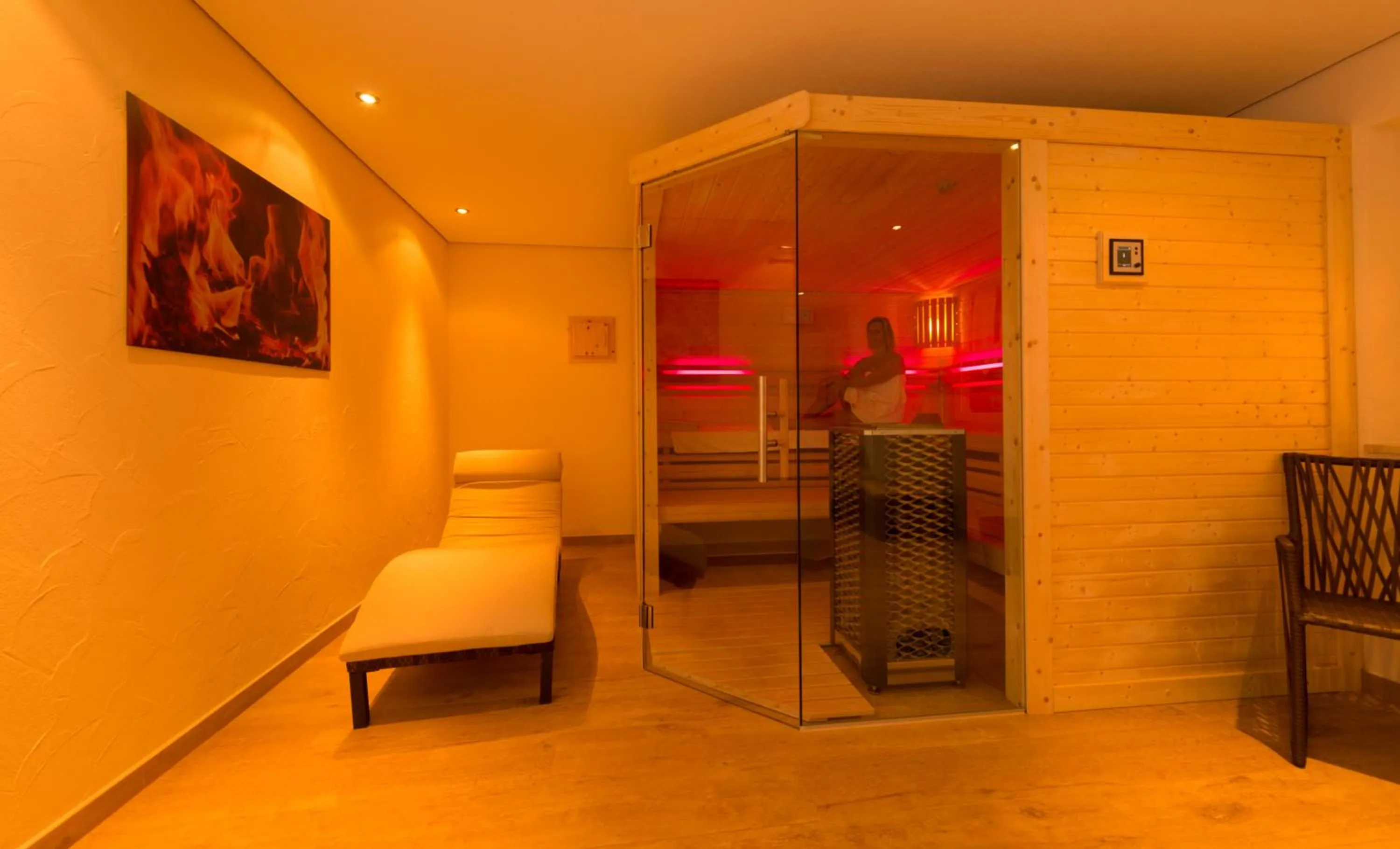 Sauna in Hotel Kronhof