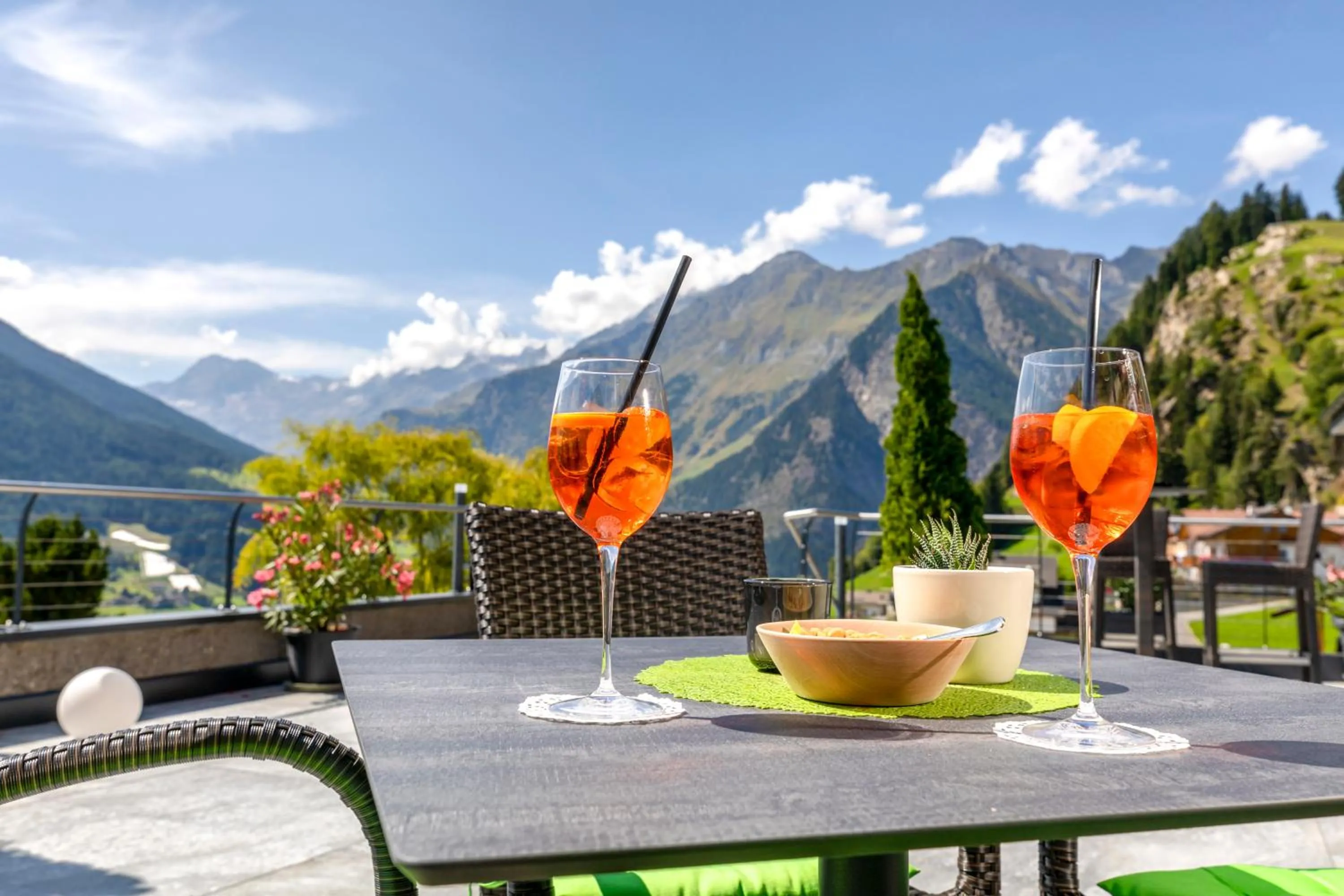 Balcony/Terrace in Hotel Kronhof