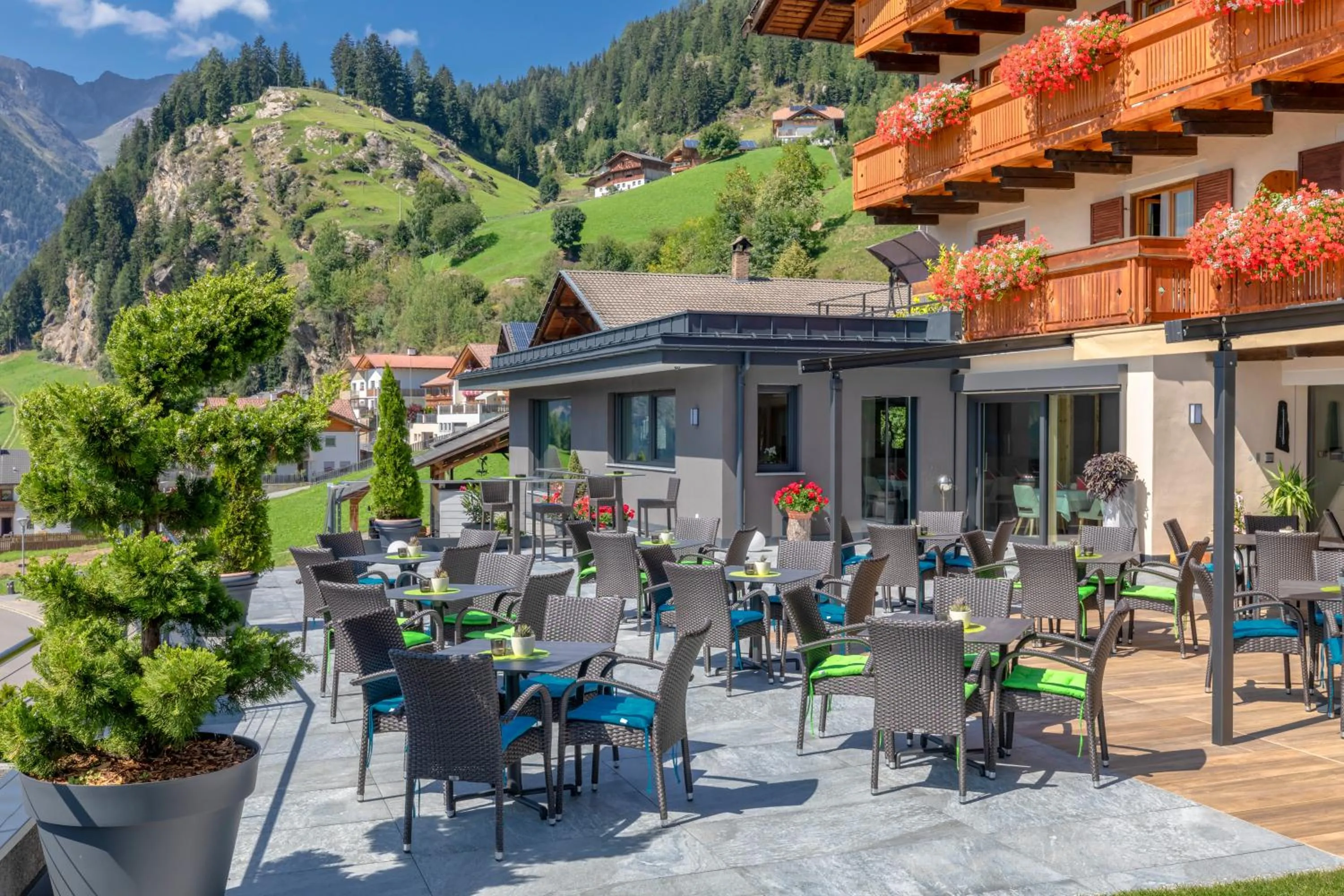 Balcony/Terrace in Hotel Kronhof